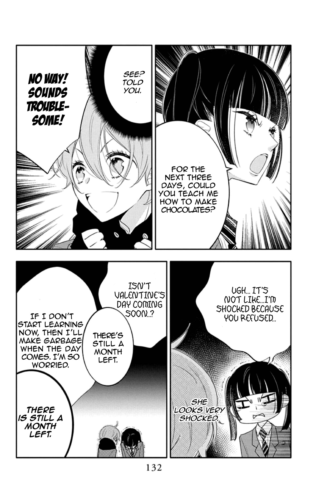 Koi ni Mudaguchi Chapter 10 page 7 - Chapter 10: Chocolate and Mt. Fuji