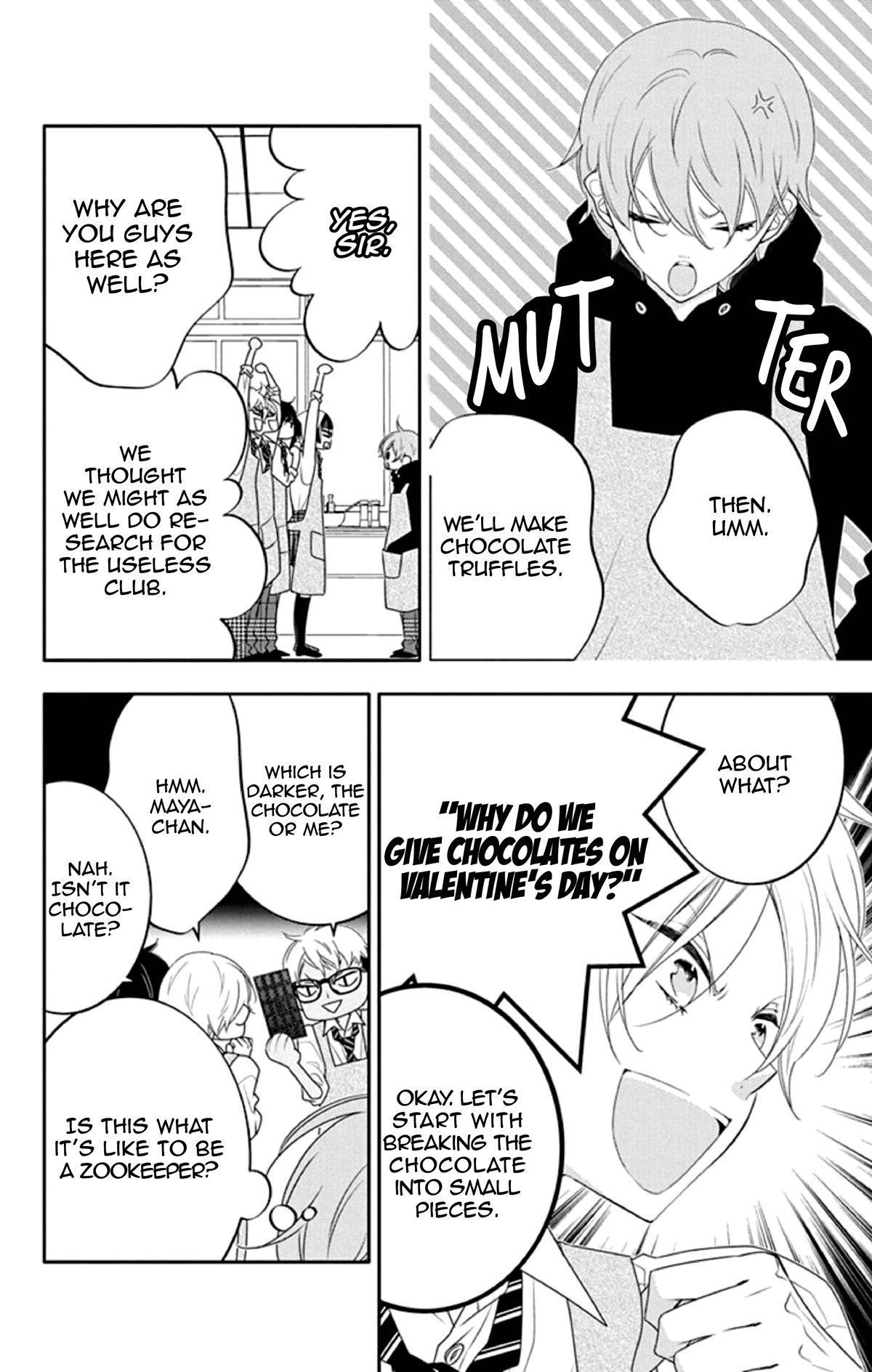 Koi ni Mudaguchi Chapter 10 page 9 - Chapter 10: Chocolate and Mt. Fuji