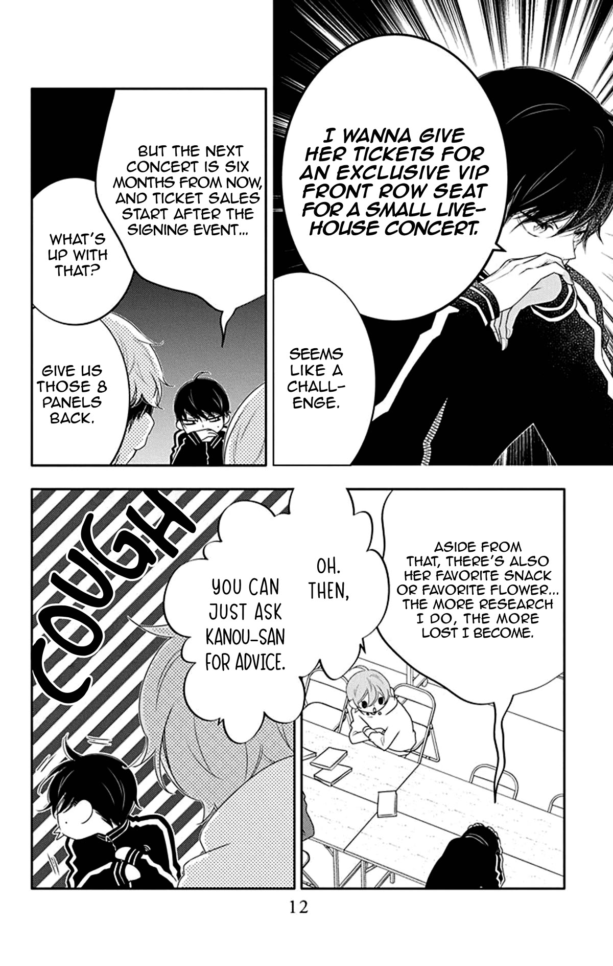 Koi ni Mudaguchi Chapter 11 page 13 - Chapter 11: Tongue click and ticket