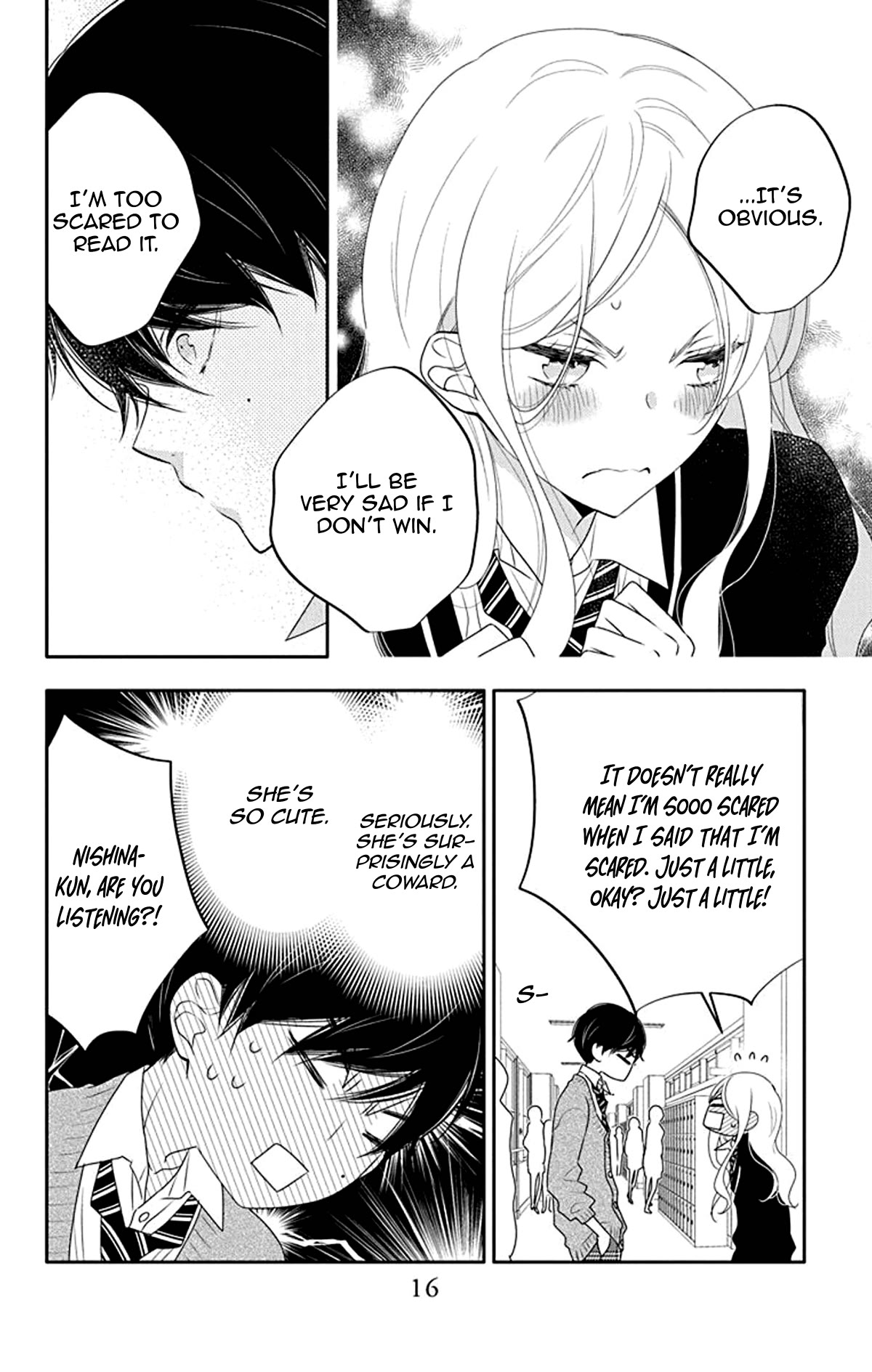 Koi ni Mudaguchi Chapter 11 page 17 - Chapter 11: Tongue click and ticket