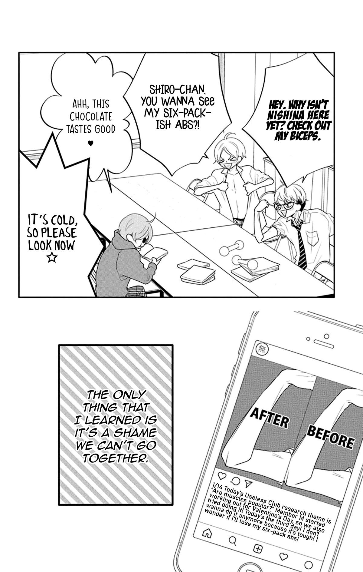 Koi ni Mudaguchi Chapter 11 page 33 - Chapter 11: Tongue click and ticket