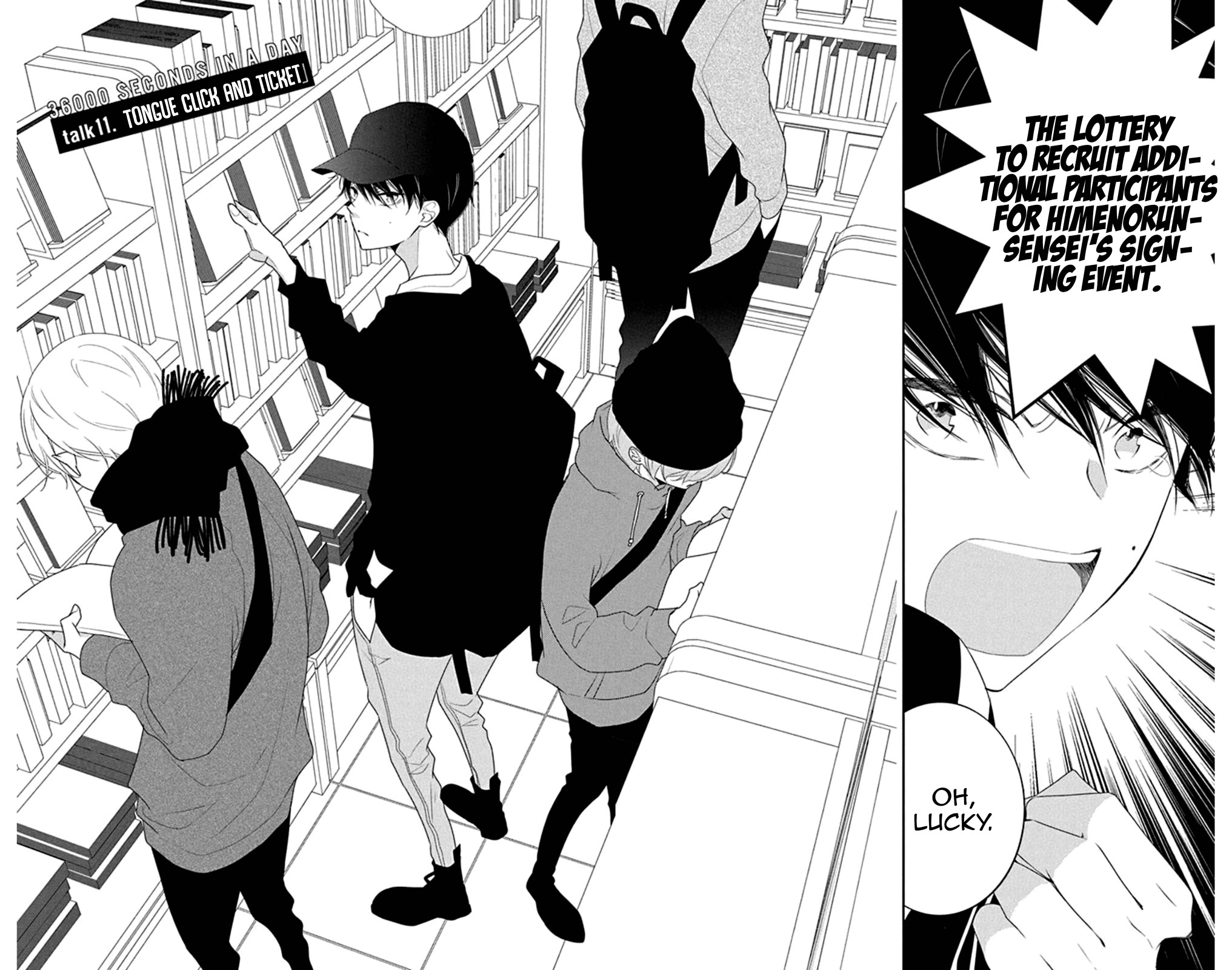 Koi ni Mudaguchi Chapter 11 page 6 - Chapter 11: Tongue click and ticket
