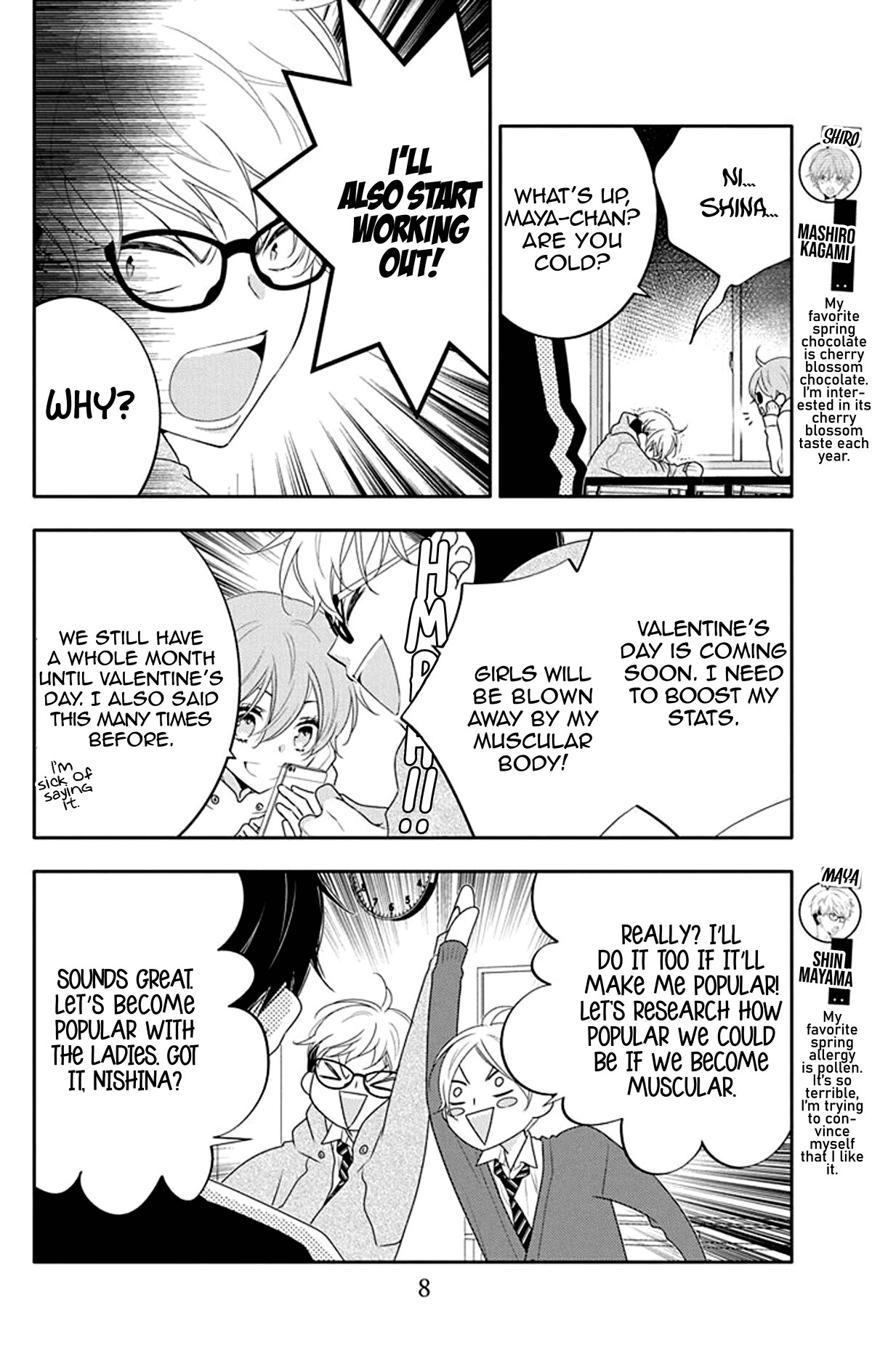 Koi ni Mudaguchi Chapter 11 page 9 - Chapter 11: Tongue click and ticket