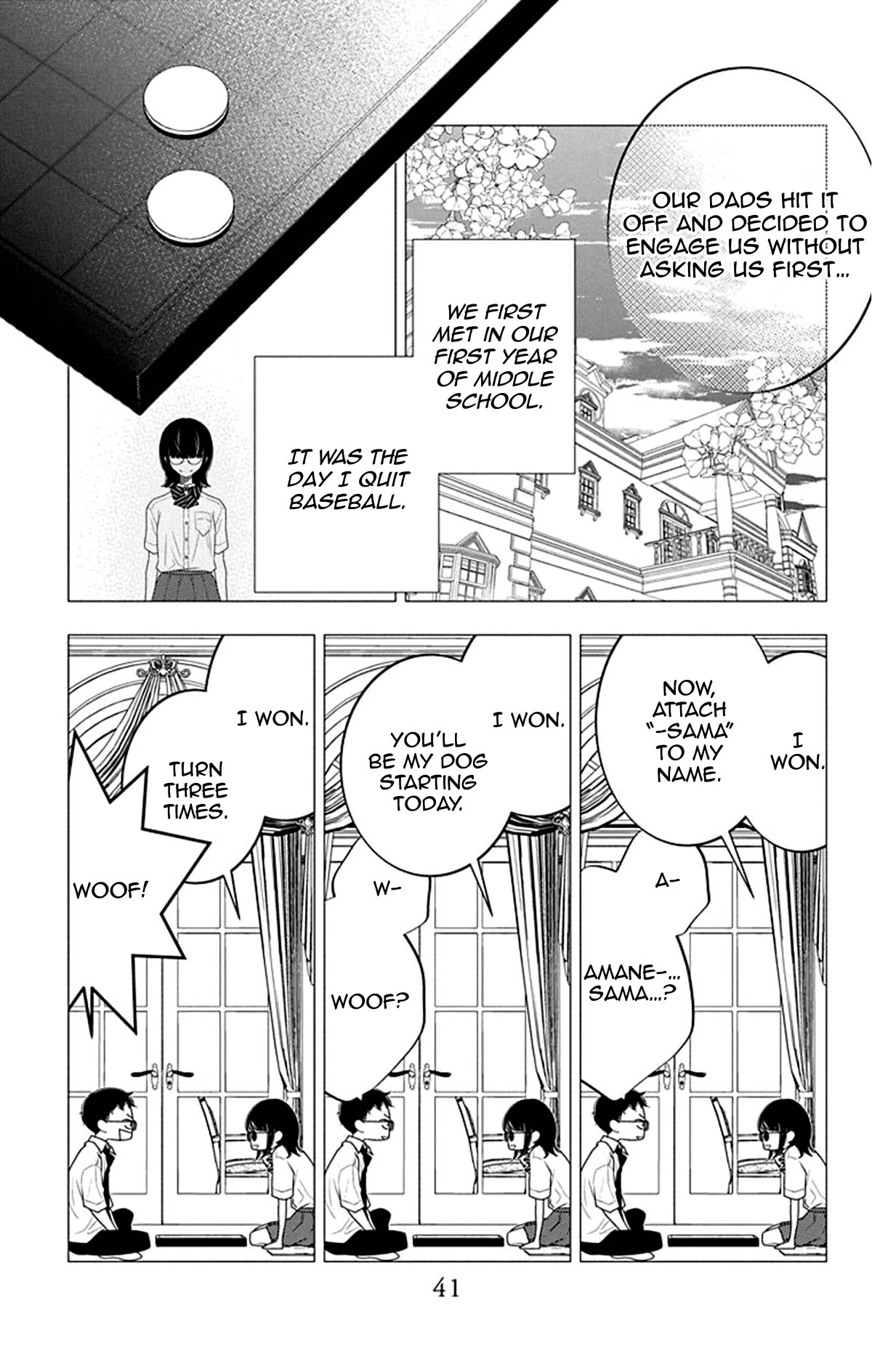 Koi ni Mudaguchi Chapter 12 page 10 - Chapter 12: Glasses and Fiancée