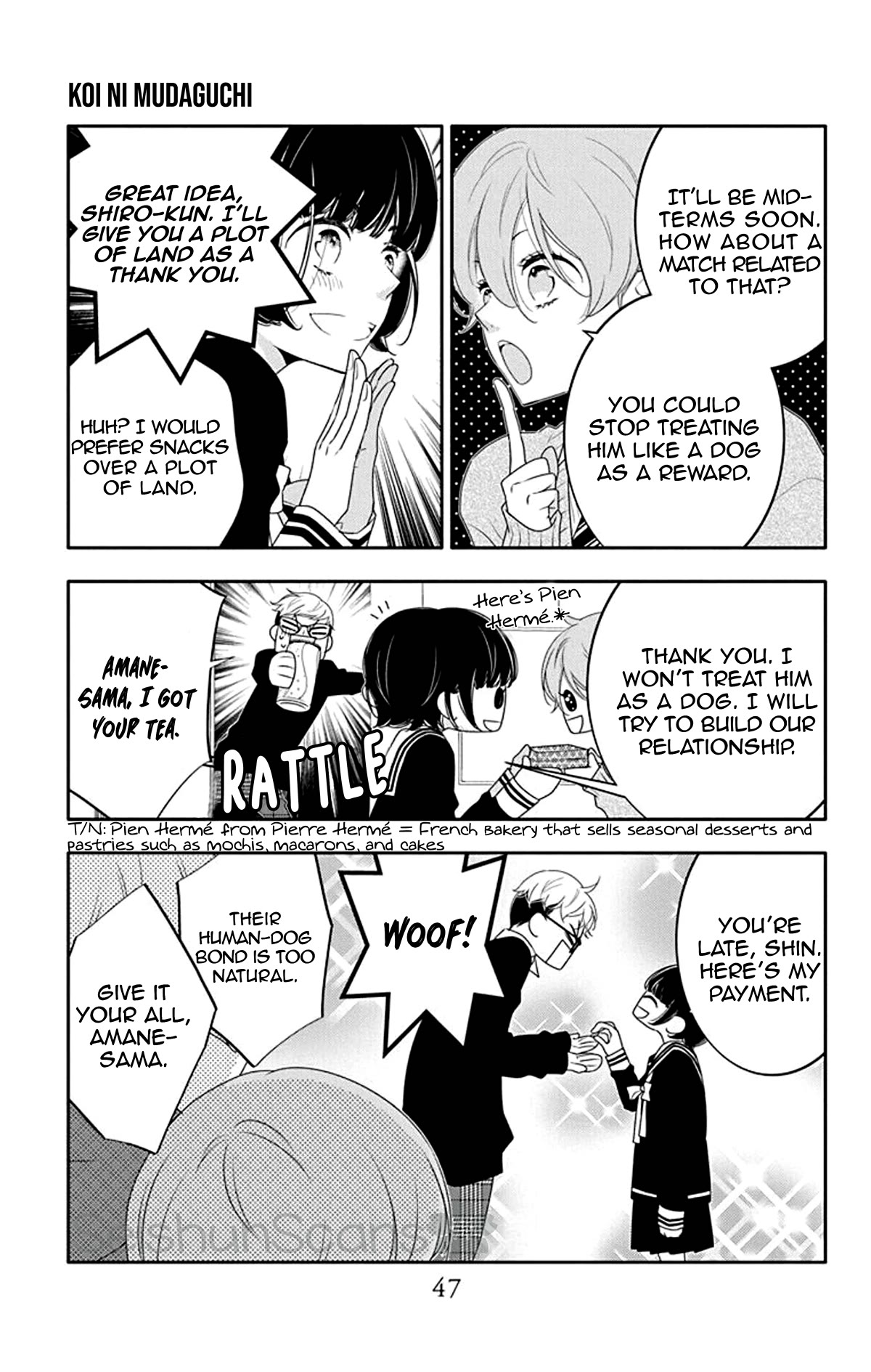 Koi ni Mudaguchi Chapter 12 page 16 - Chapter 12: Glasses and Fiancée