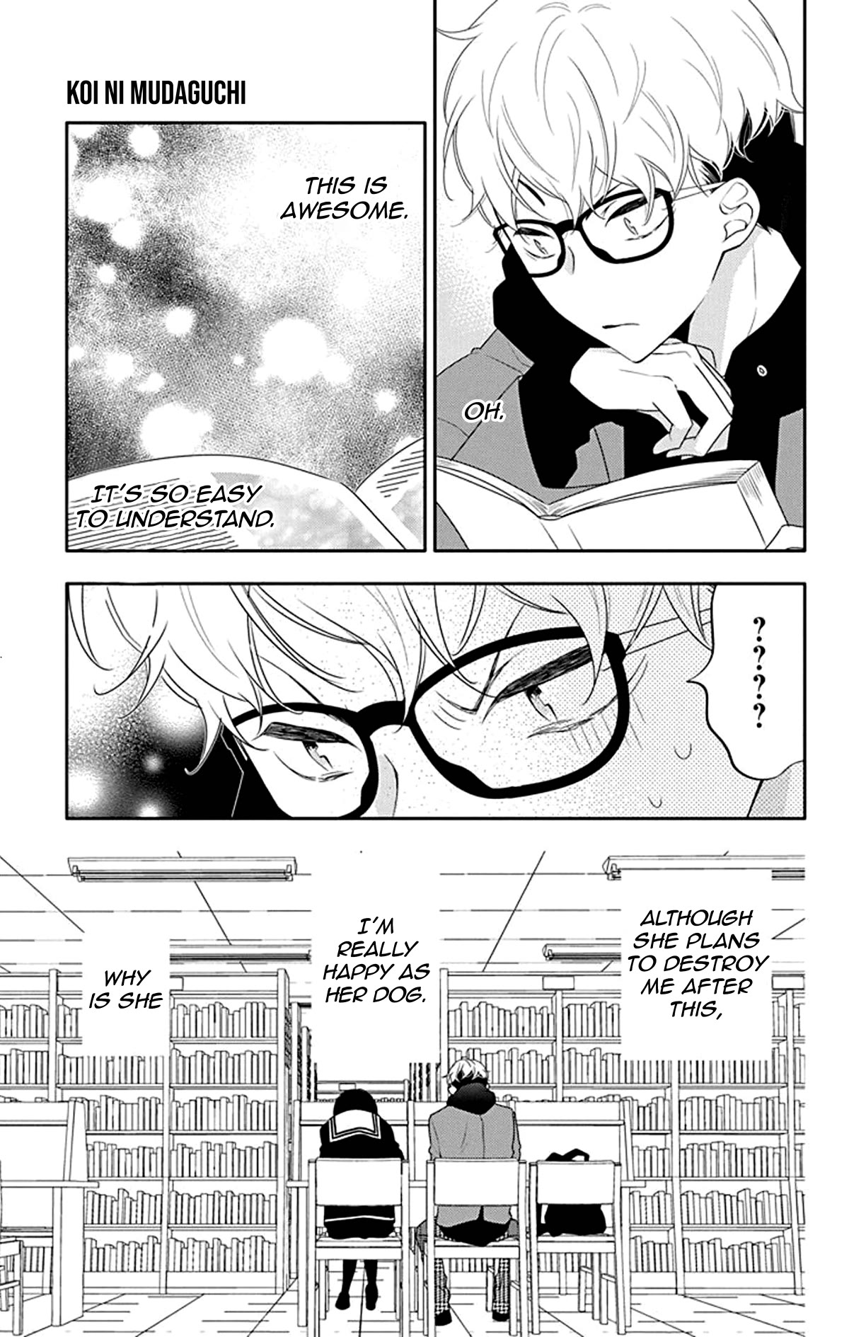 Koi ni Mudaguchi Chapter 12 page 20 - Chapter 12: Glasses and Fiancée