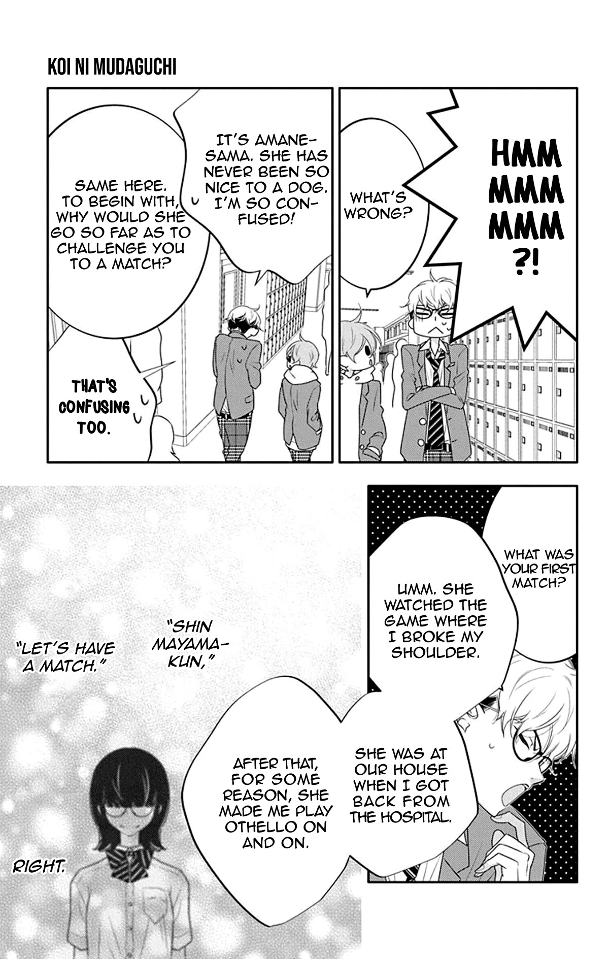 Koi ni Mudaguchi Chapter 12 page 22 - Chapter 12: Glasses and Fiancée