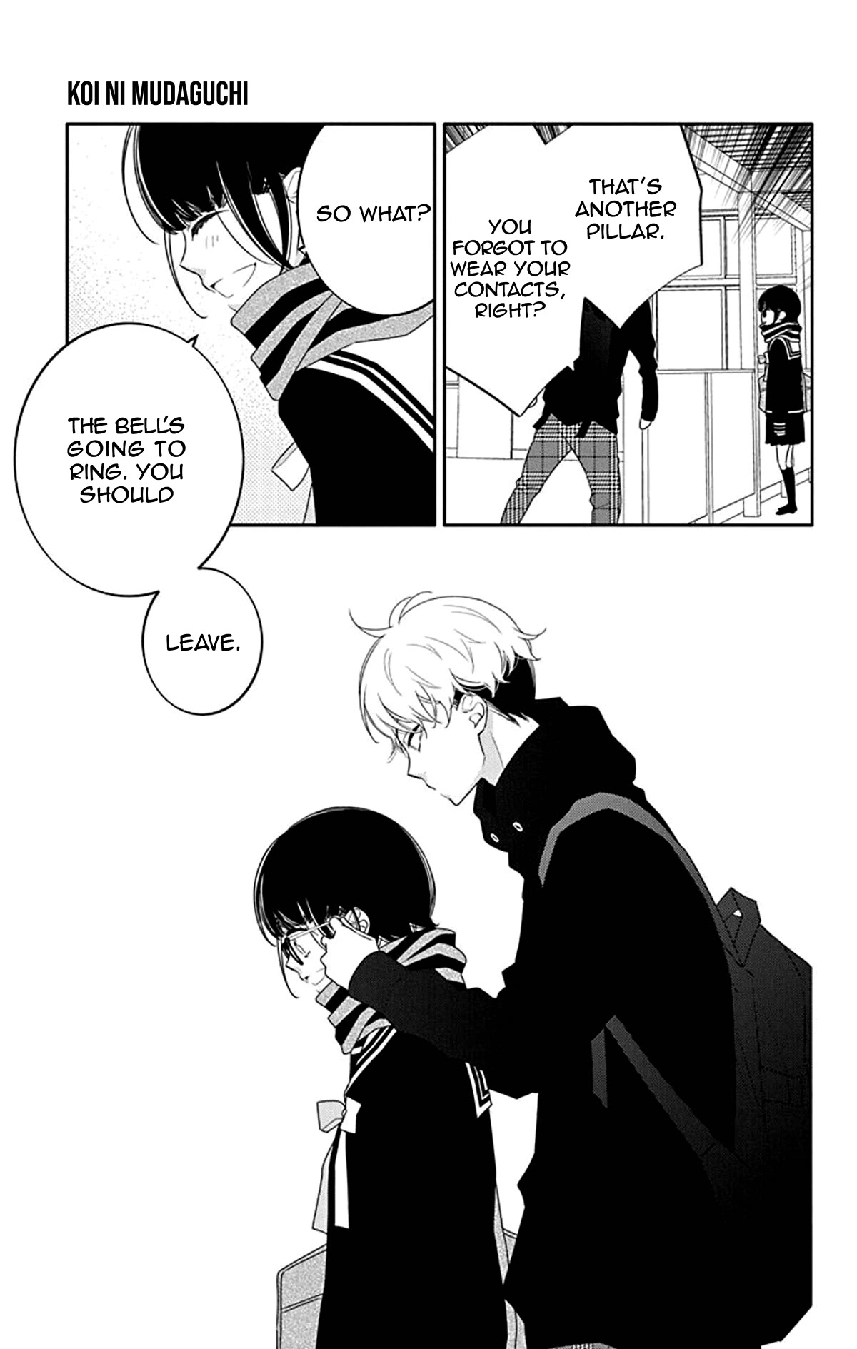 Koi ni Mudaguchi Chapter 12 page 28 - Chapter 12: Glasses and Fiancée
