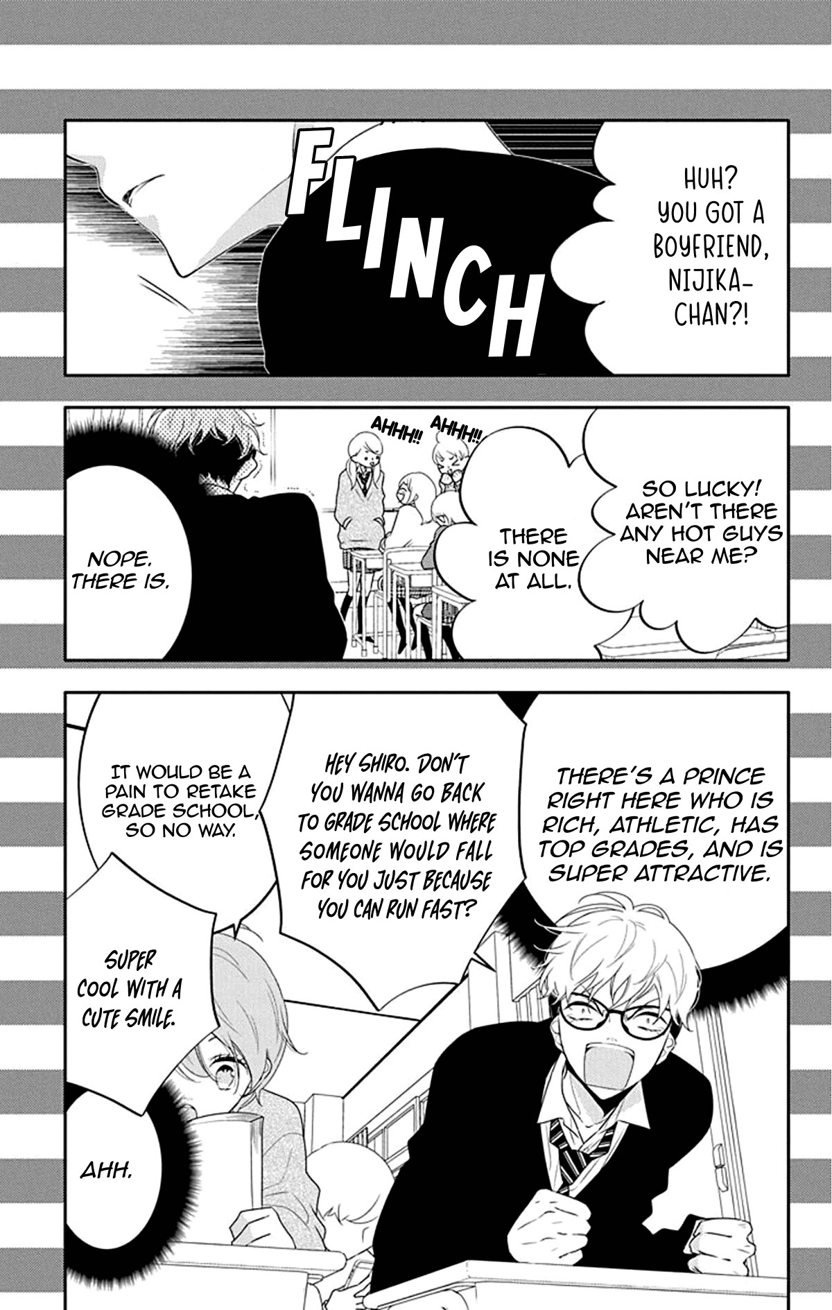 Koi ni Mudaguchi Chapter 12 page 4 - Chapter 12: Glasses and Fiancée