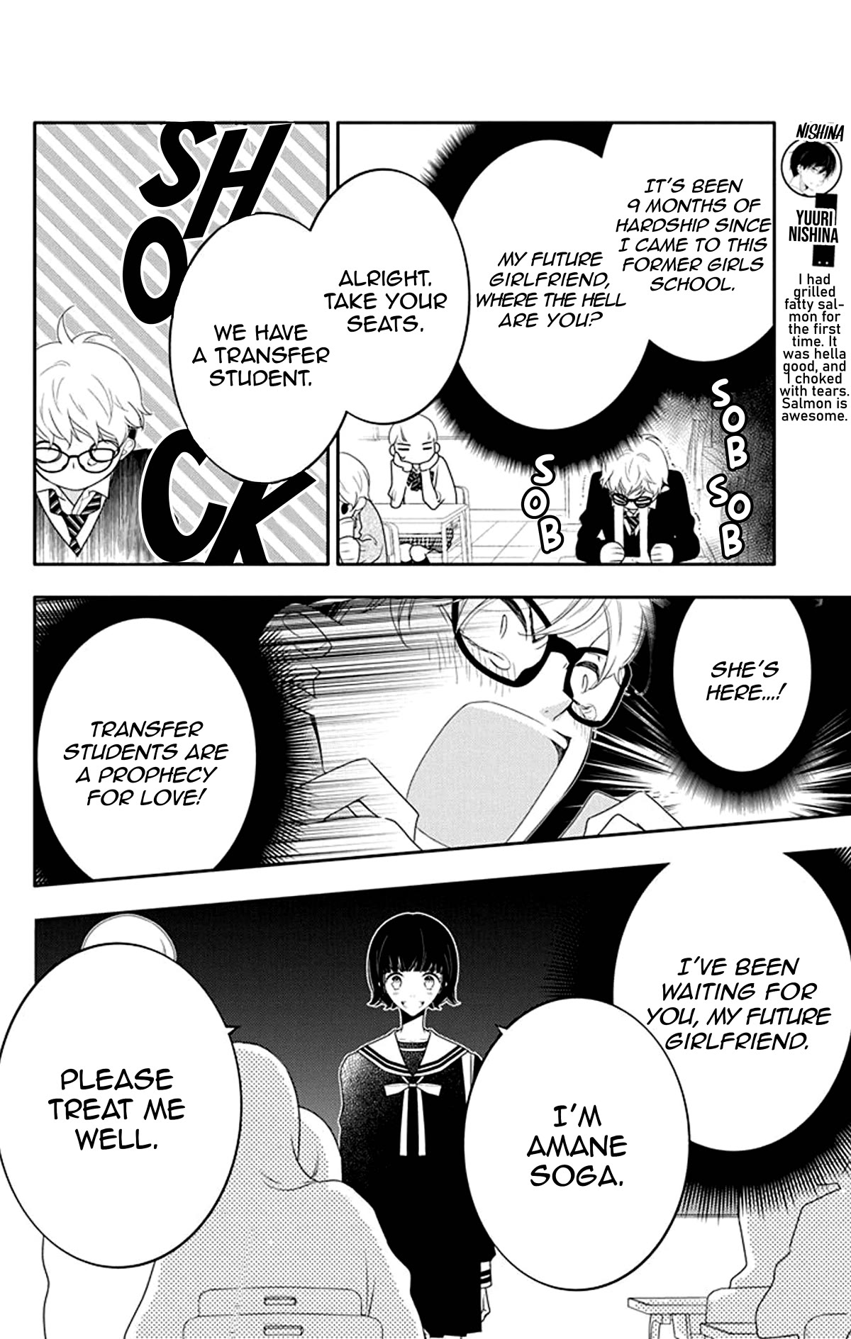 Koi ni Mudaguchi Chapter 12 page 5 - Chapter 12: Glasses and Fiancée