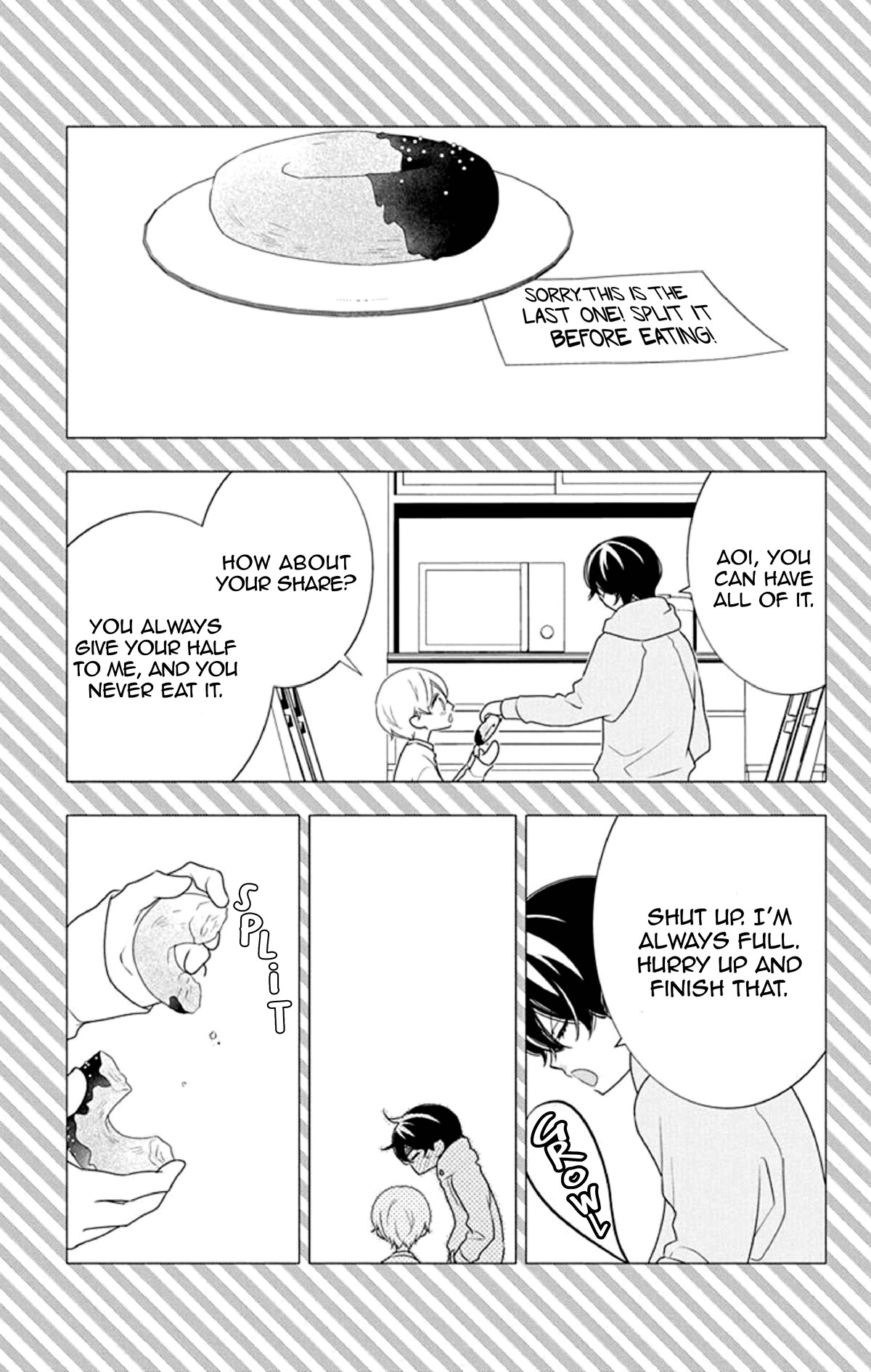 Koi ni Mudaguchi Chapter 13 page 22 - Chapter 13: Brother complex and halfsies.