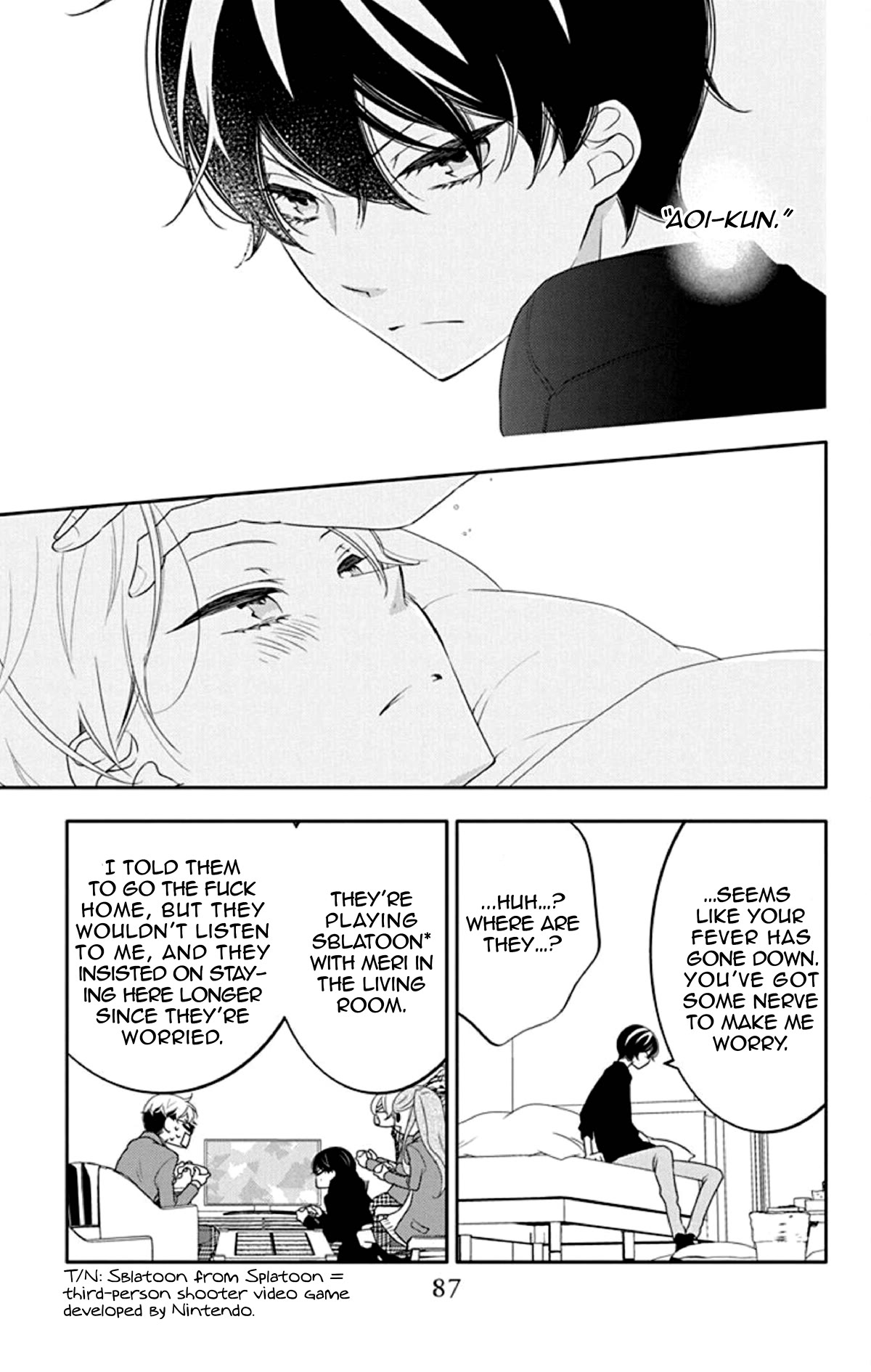 Koi ni Mudaguchi Chapter 13 page 24 - Chapter 13: Brother complex and halfsies.