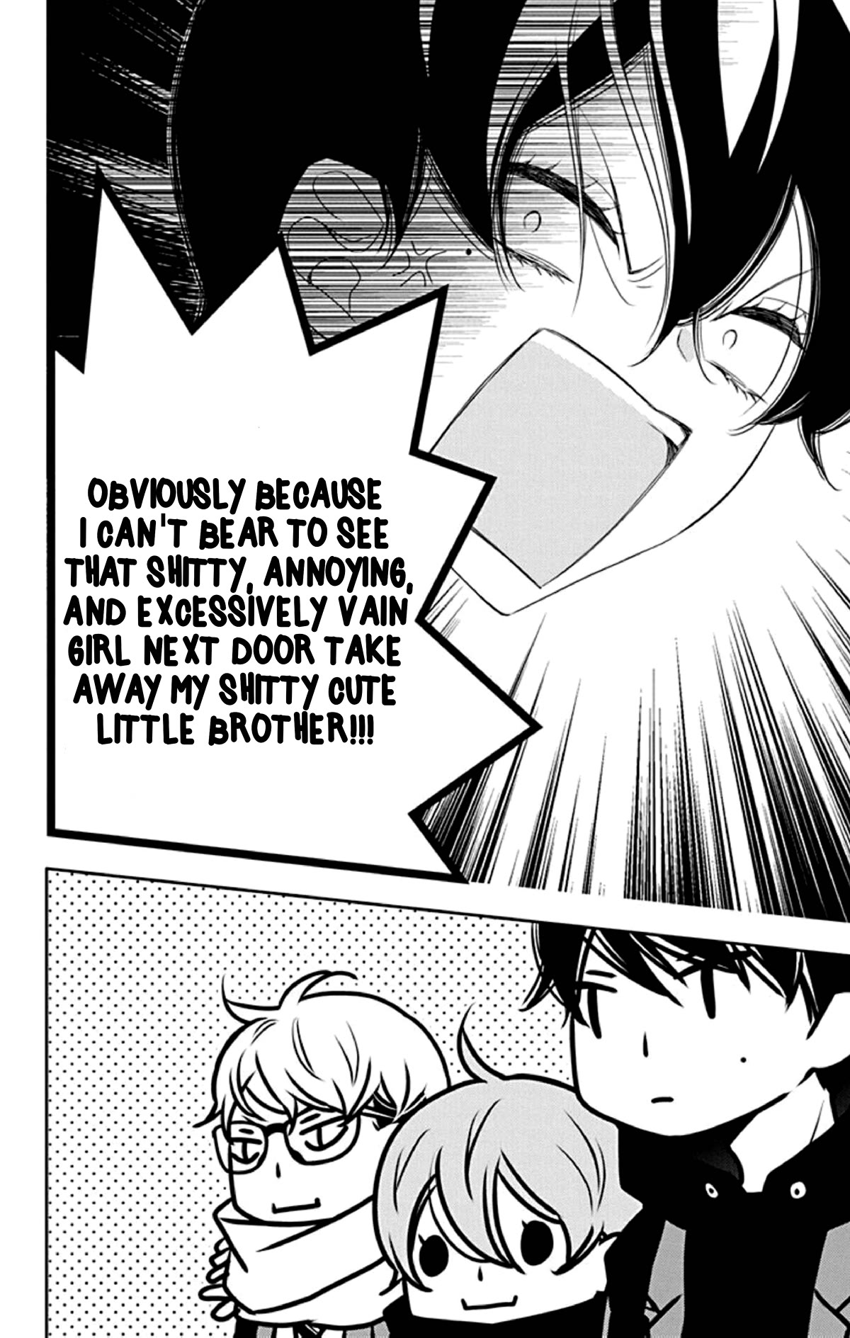 Koi ni Mudaguchi Chapter 13 page 29 - Chapter 13: Brother complex and halfsies.