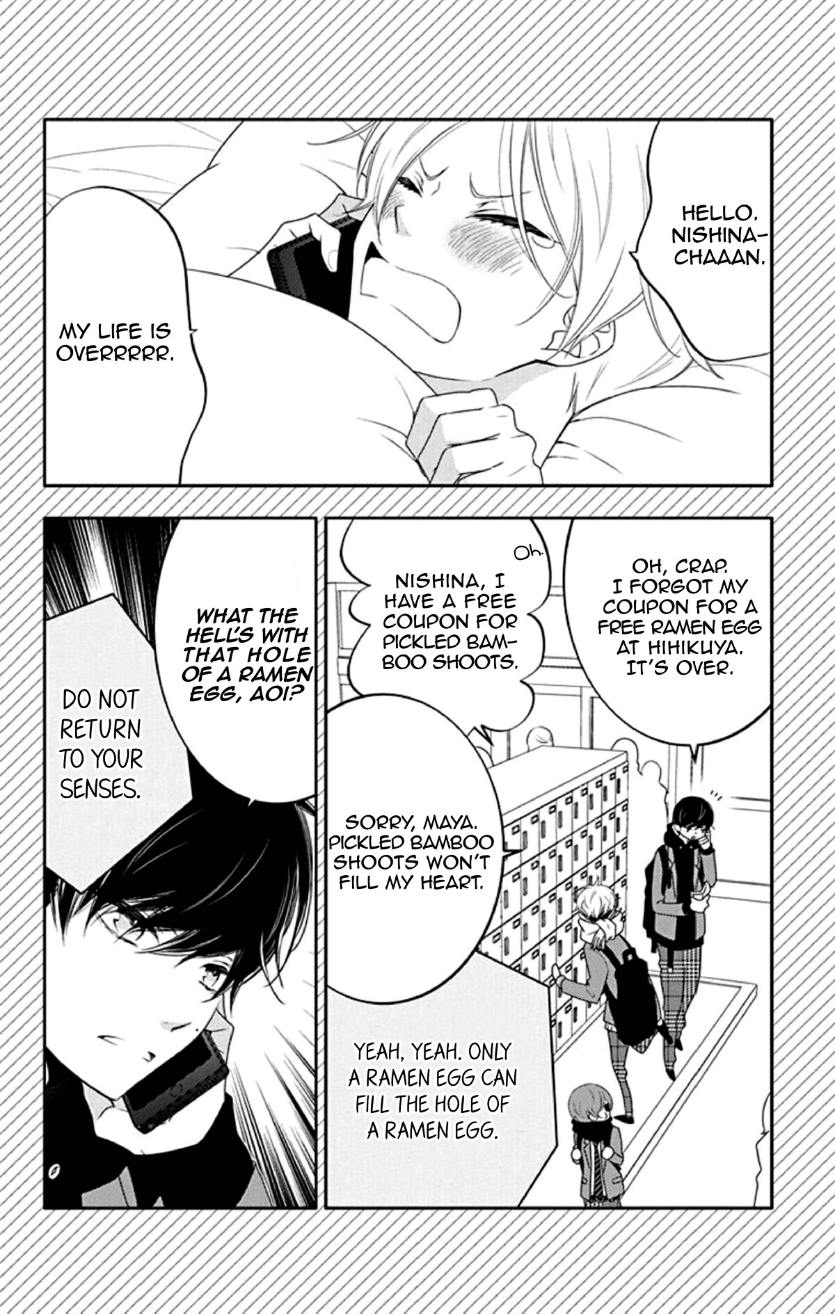 Koi ni Mudaguchi Chapter 13 page 3 - Chapter 13: Brother complex and halfsies.