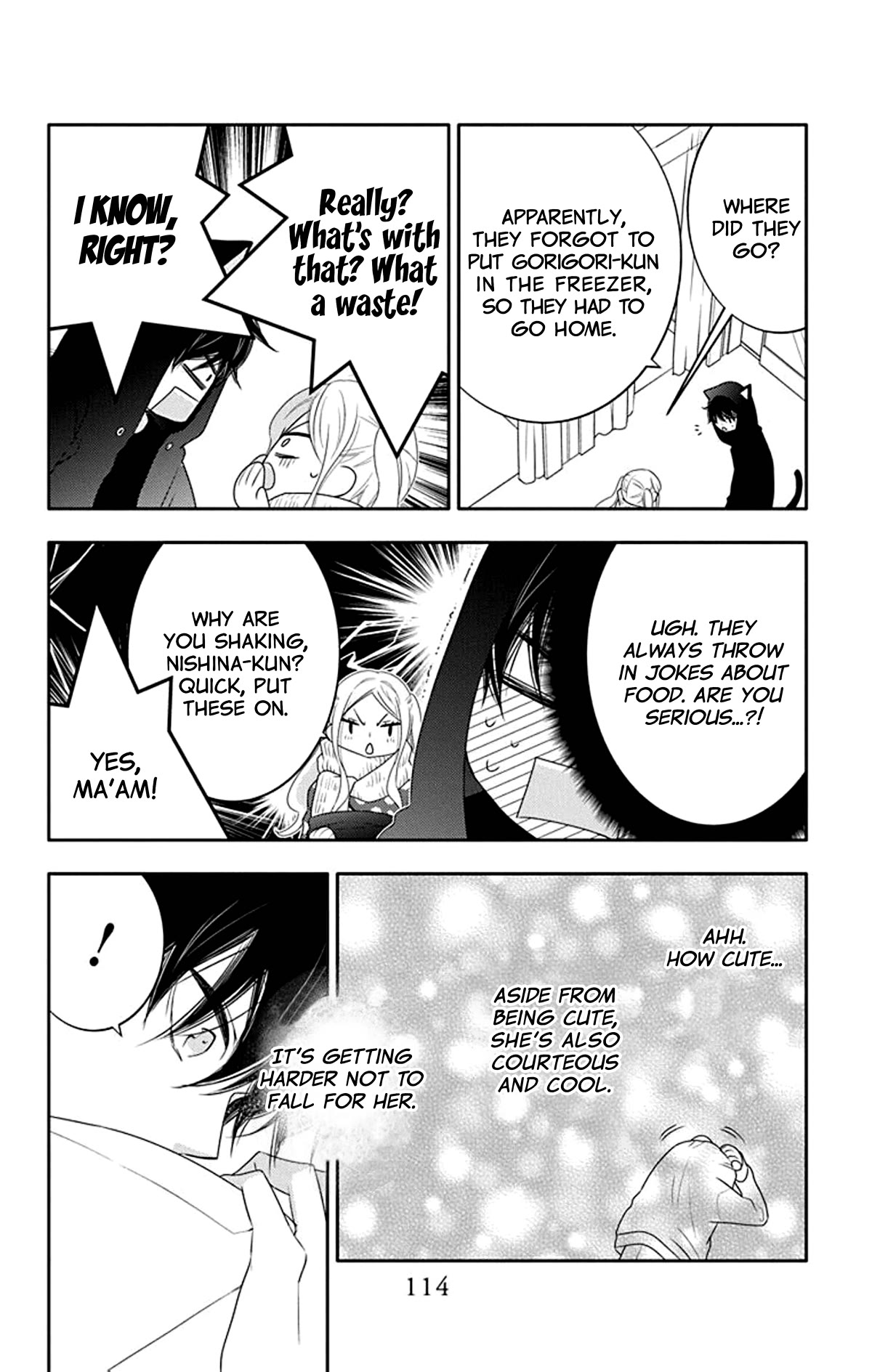 Koi ni Mudaguchi Chapter 14 page 20 - Chapter 14: Kiss and tuxedo.