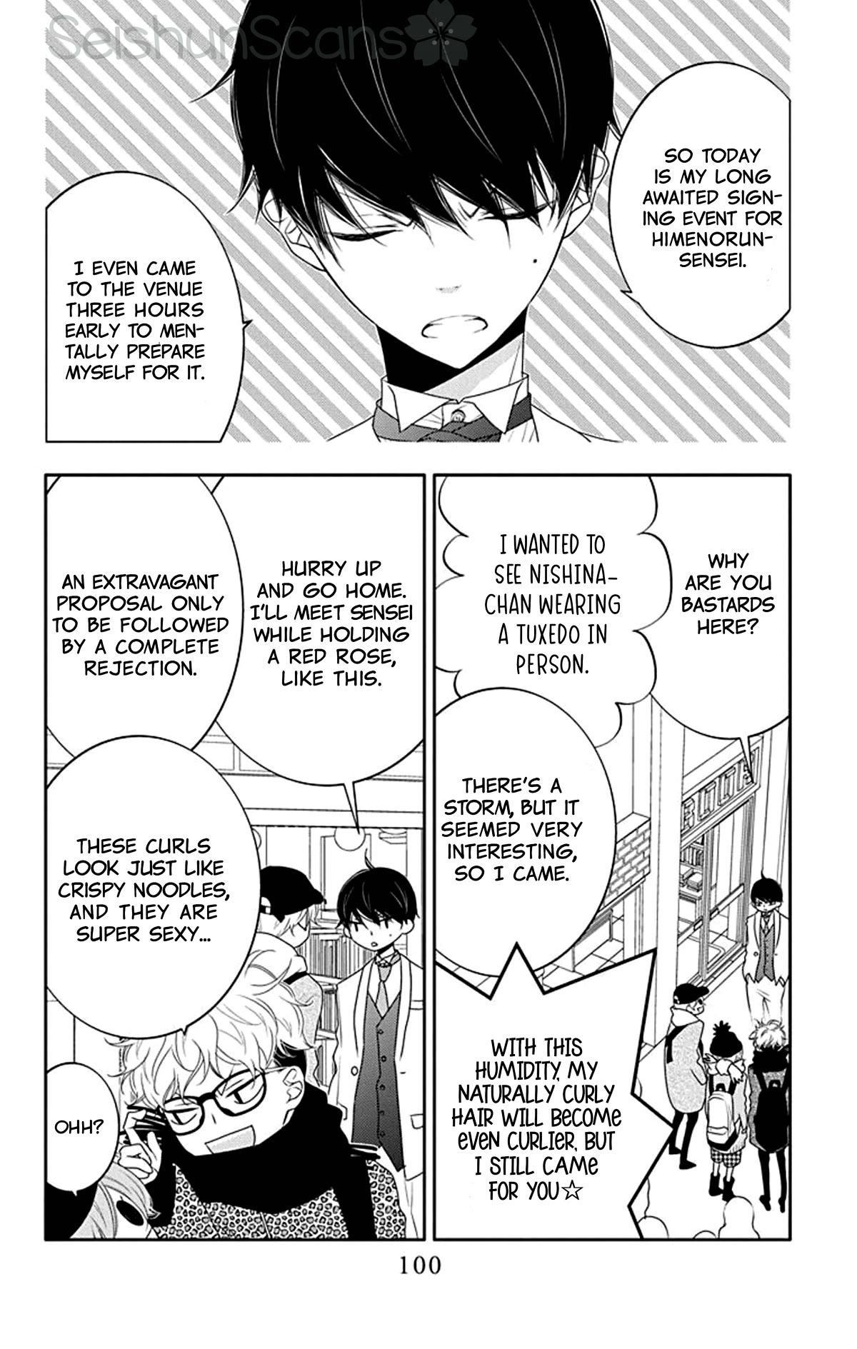 Koi ni Mudaguchi Chapter 14 page 6 - Chapter 14: Kiss and tuxedo.