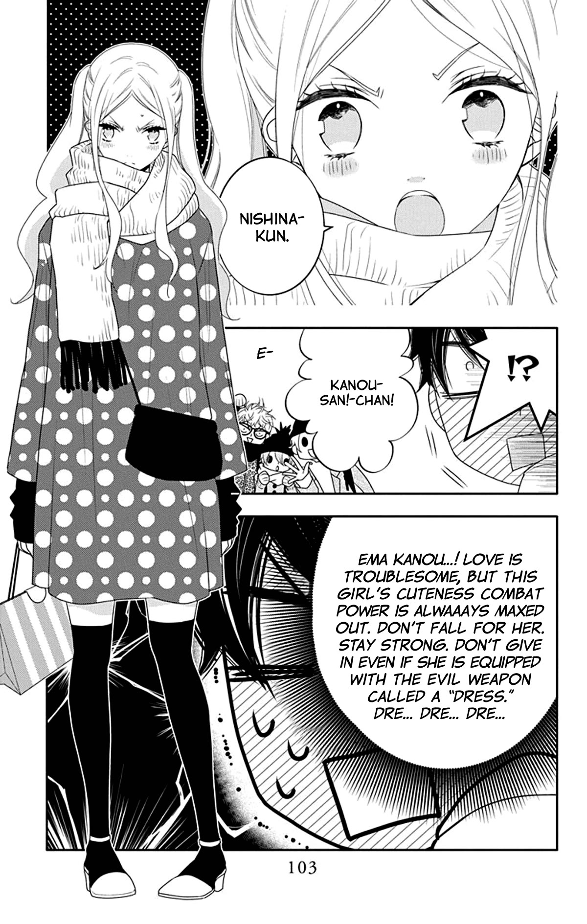 Koi ni Mudaguchi Chapter 14 page 9 - Chapter 14: Kiss and tuxedo.