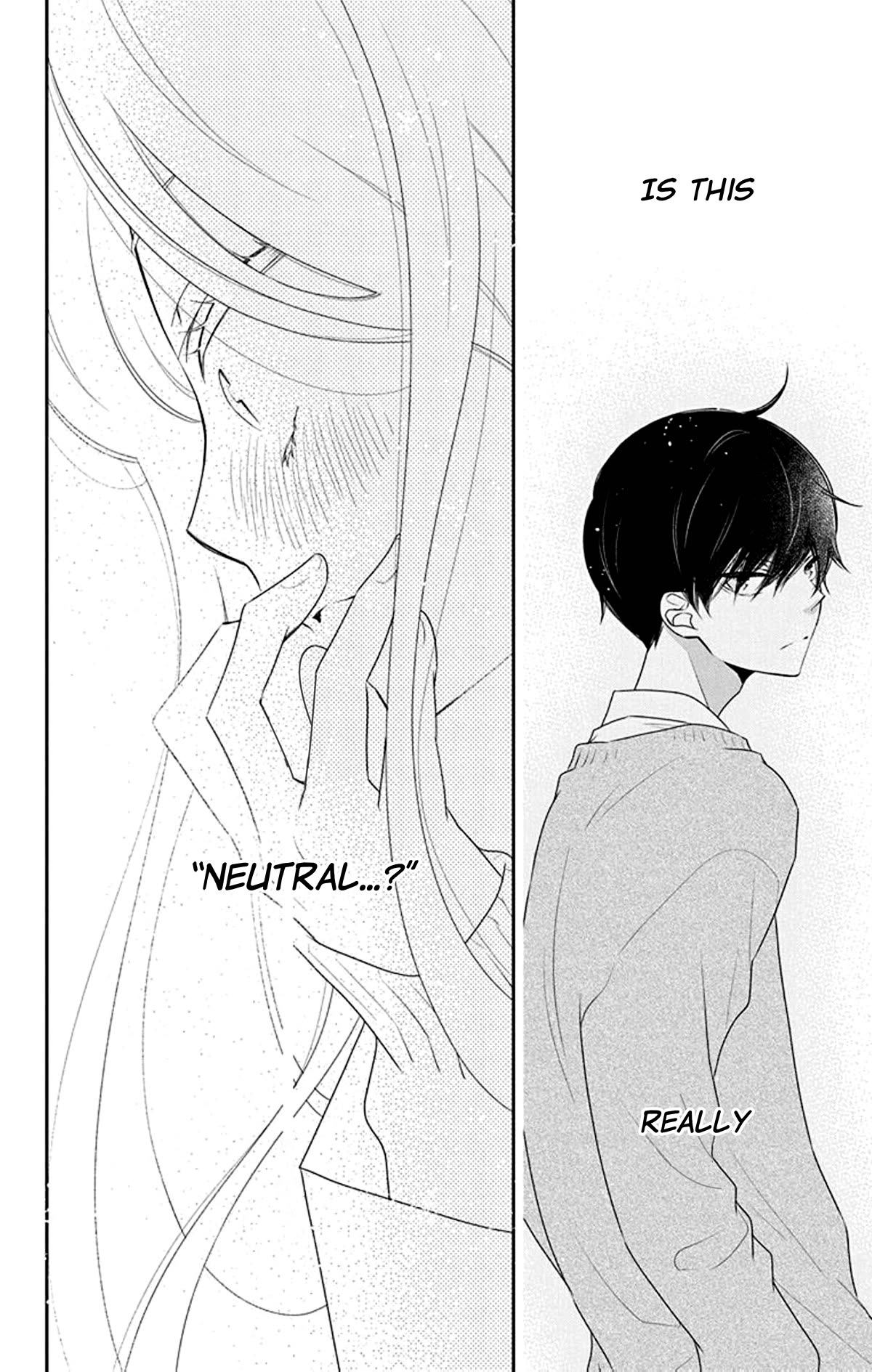 Koi ni Mudaguchi Chapter 15 page 27 - Chapter 15: Storyboard and neutrality.
