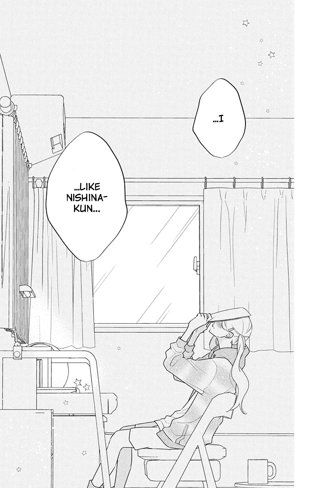 Koi ni Mudaguchi Chapter 15 page 32 - Chapter 15: Storyboard and neutrality.