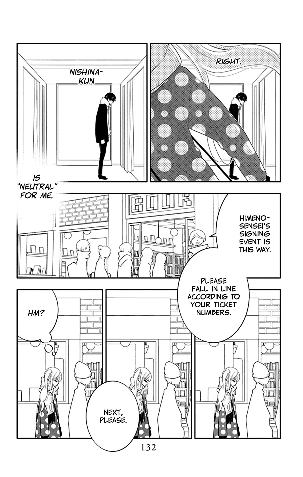 Koi ni Mudaguchi Chapter 15 page 9 - Chapter 15: Storyboard and neutrality.
