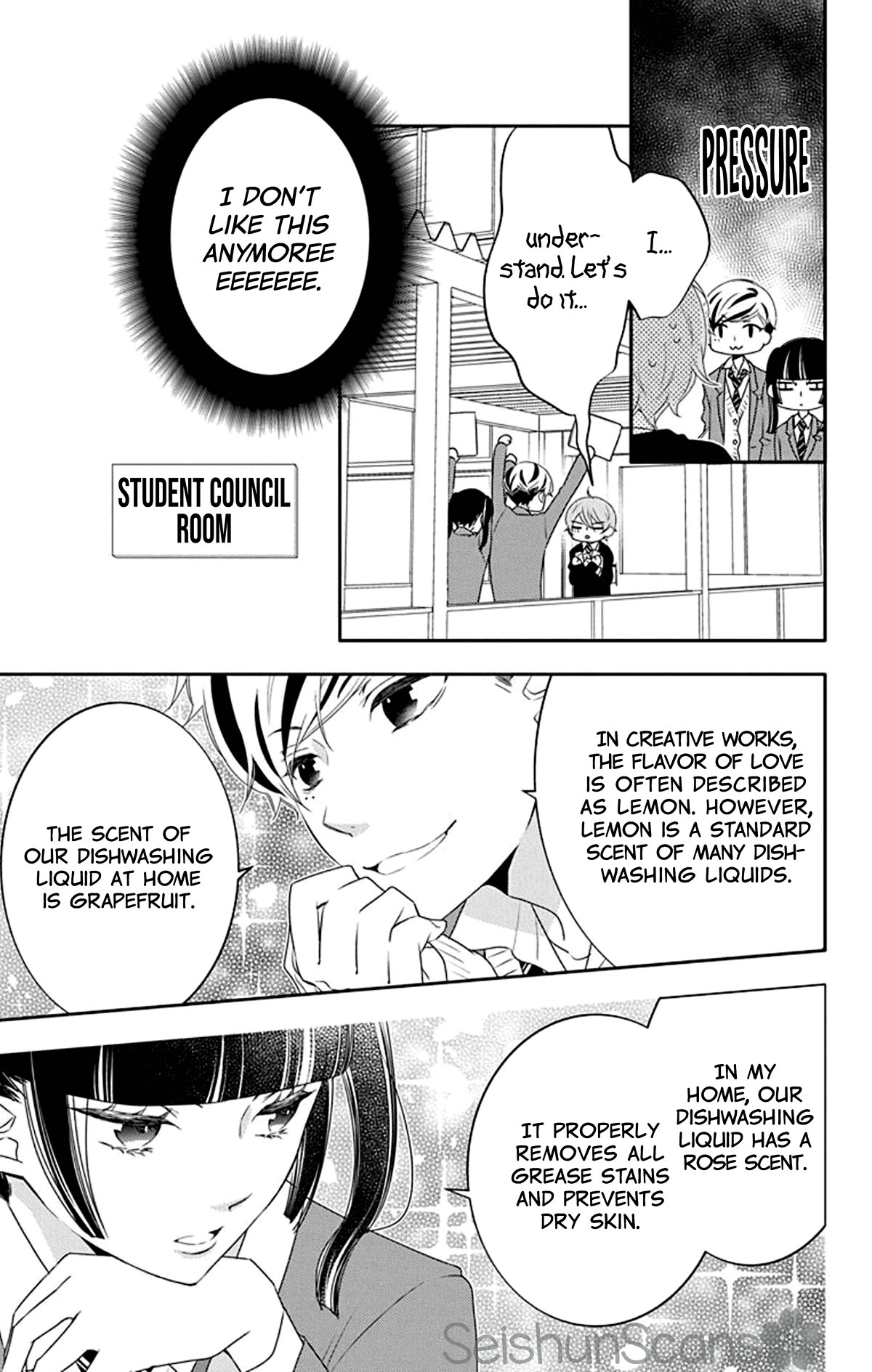Koi ni Mudaguchi Chapter 16 page 11 - Chapter 16: Flavor and gap.