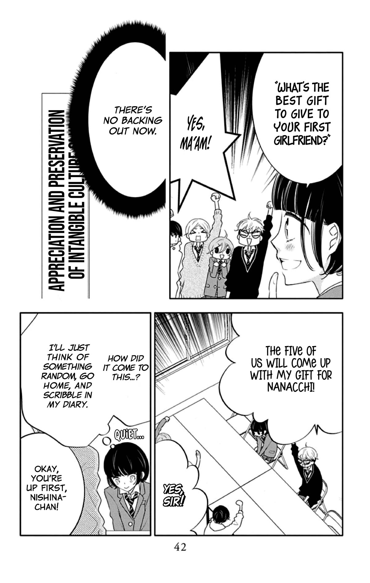 Koi ni Mudaguchi Chapter 17 page 10 - Chapter 17: First girlfriend and asteroid