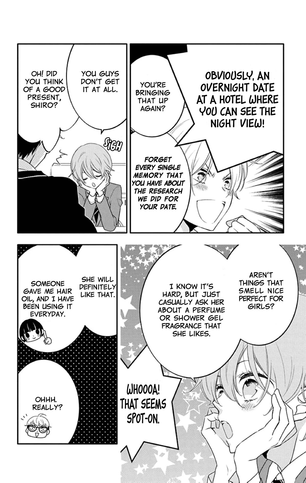 Koi ni Mudaguchi Chapter 17 page 12 - Chapter 17: First girlfriend and asteroid