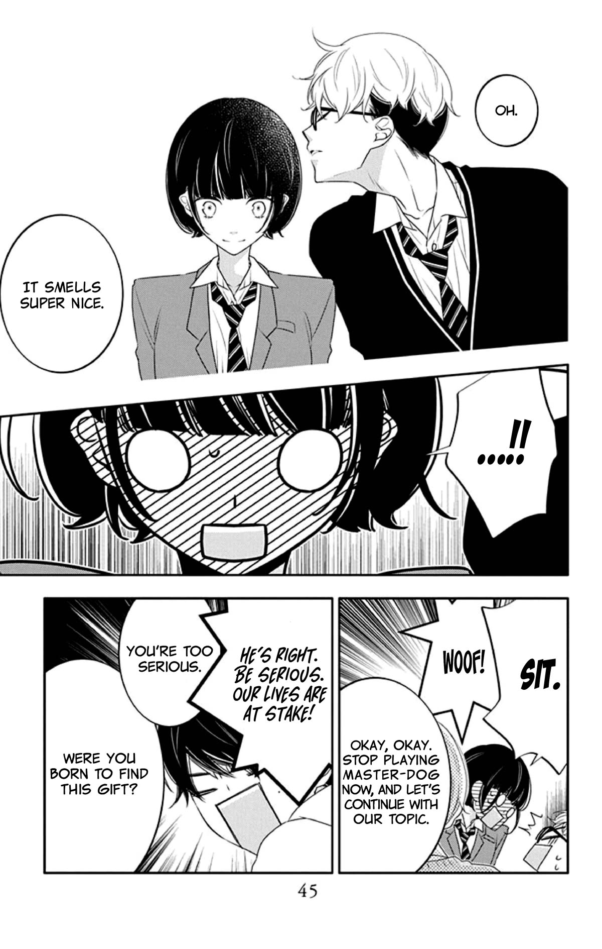 Koi ni Mudaguchi Chapter 17 page 13 - Chapter 17: First girlfriend and asteroid