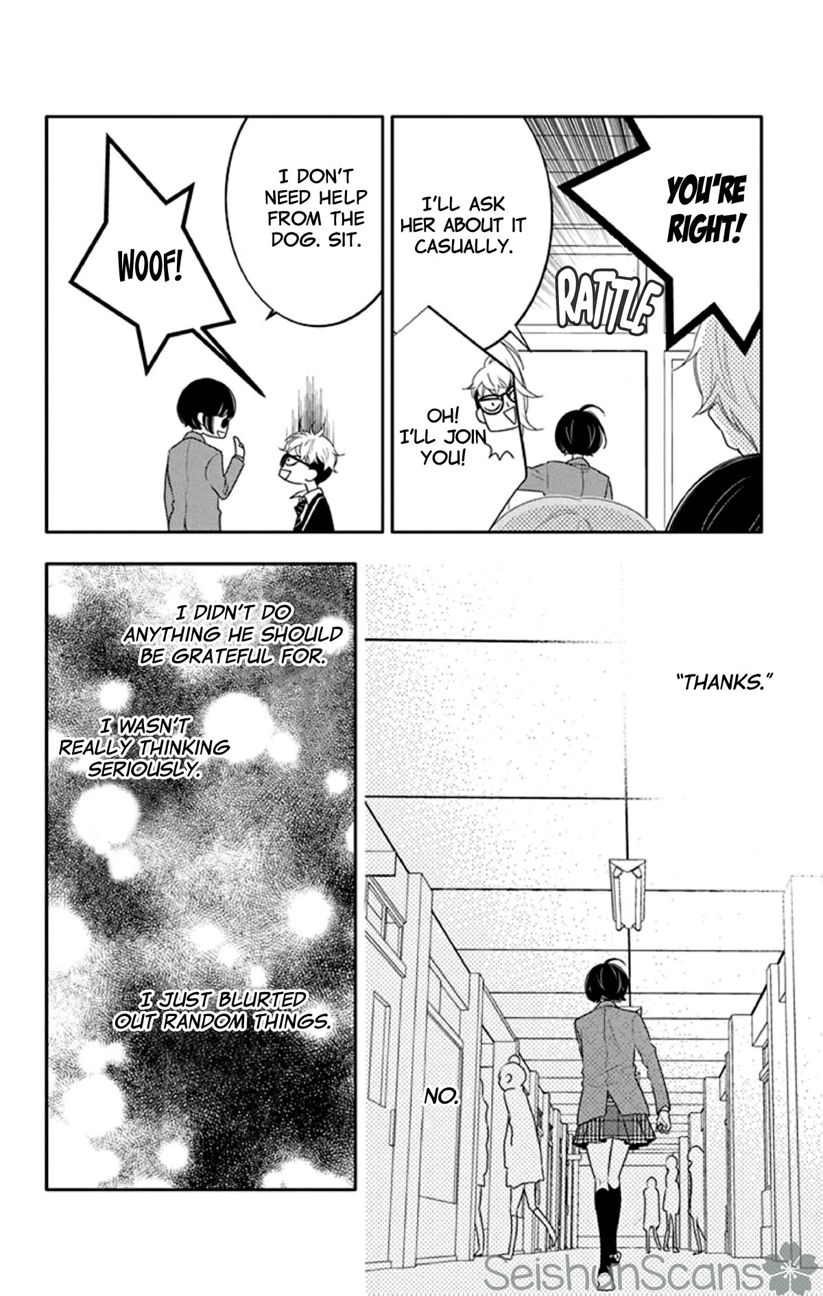 Koi ni Mudaguchi Chapter 17 page 16 - Chapter 17: First girlfriend and asteroid