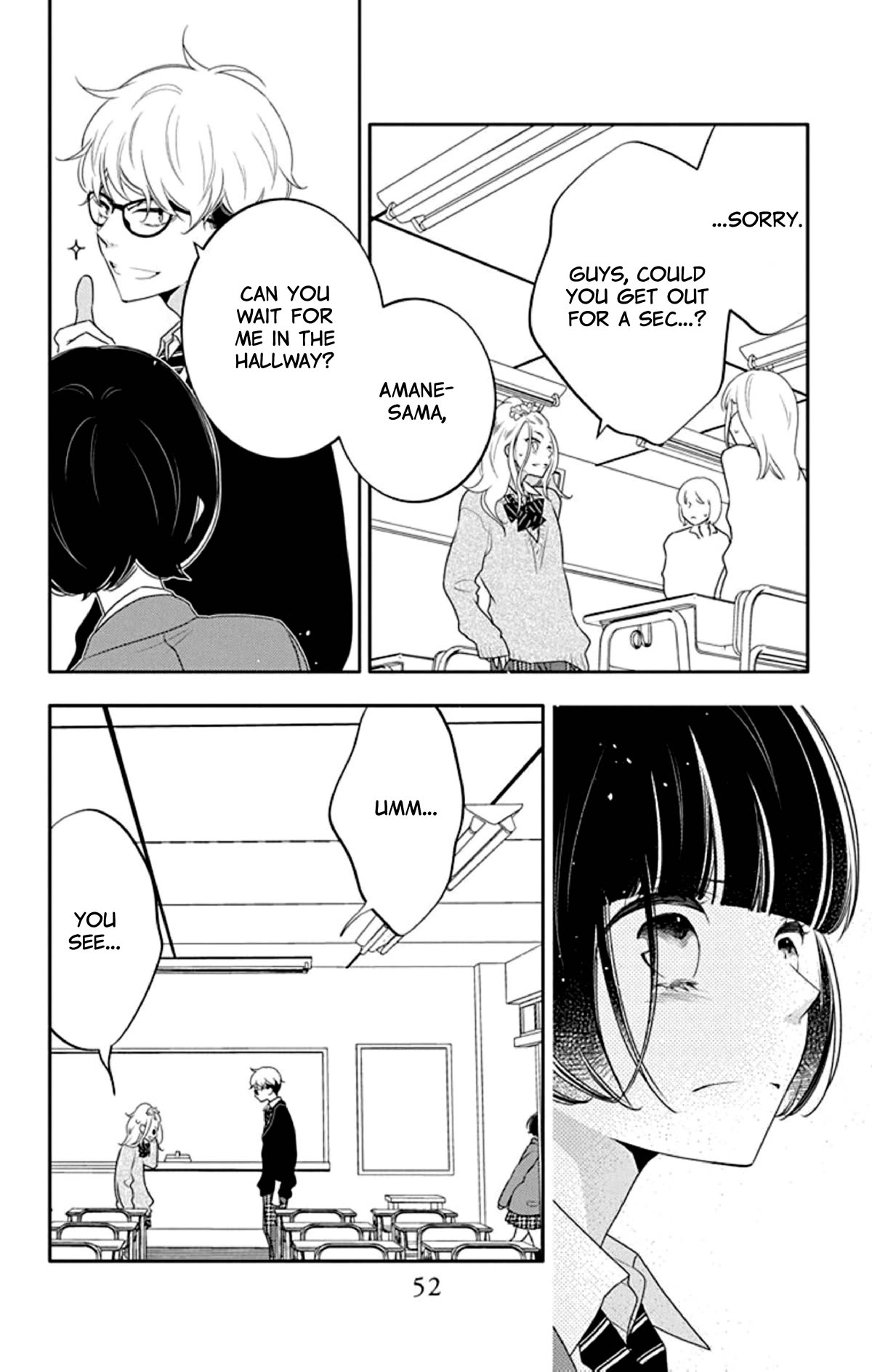 Koi ni Mudaguchi Chapter 17 page 20 - Chapter 17: First girlfriend and asteroid