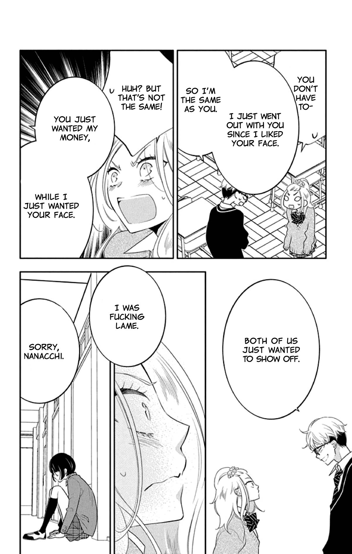 Koi ni Mudaguchi Chapter 17 page 22 - Chapter 17: First girlfriend and asteroid