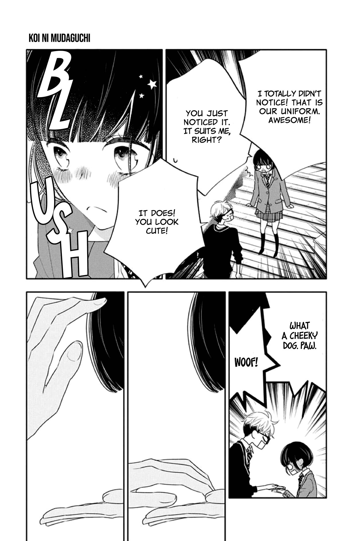 Koi ni Mudaguchi Chapter 17 page 27 - Chapter 17: First girlfriend and asteroid