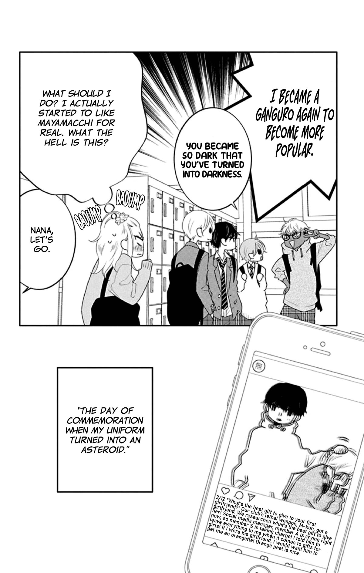 Koi ni Mudaguchi Chapter 17 page 29 - Chapter 17: First girlfriend and asteroid
