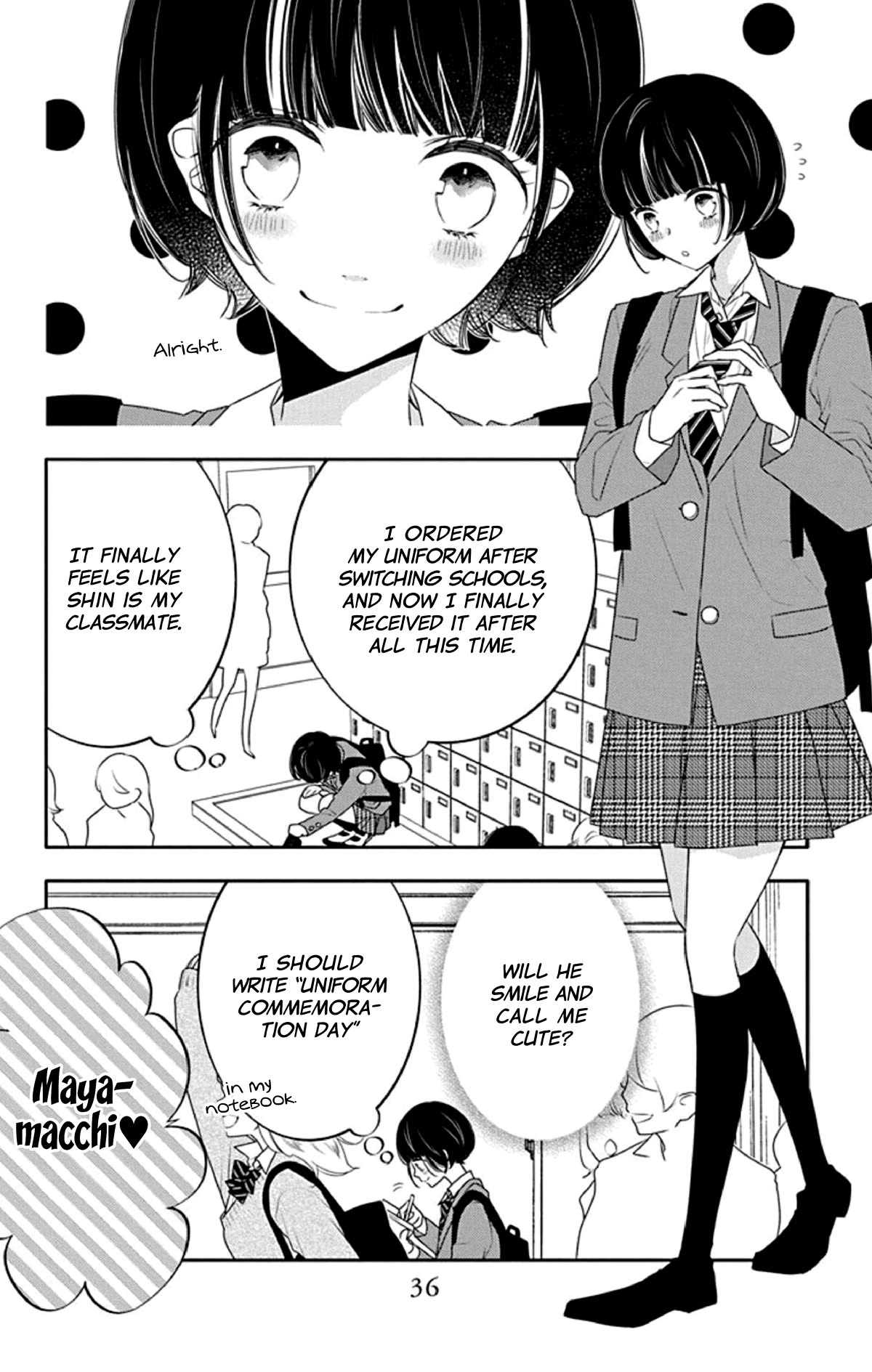 Koi ni Mudaguchi Chapter 17 page 4 - Chapter 17: First girlfriend and asteroid