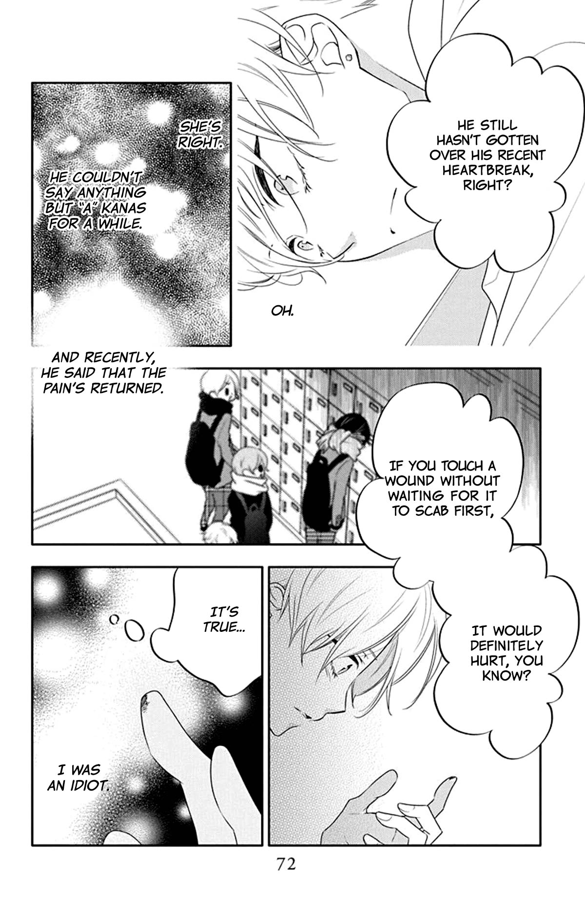 Koi ni Mudaguchi Chapter 18 page 10 - Chapter 18: Sorry and band-aid.