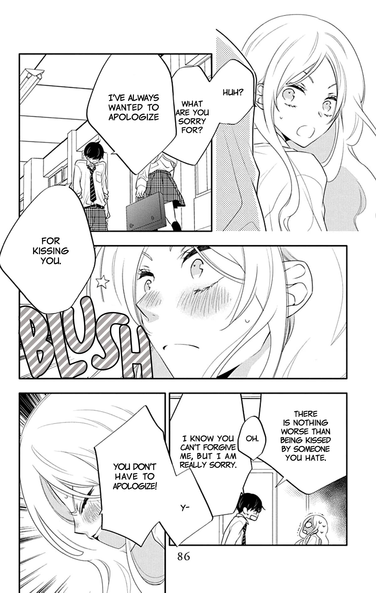 Koi ni Mudaguchi Chapter 18 page 23 - Chapter 18: Sorry and band-aid.