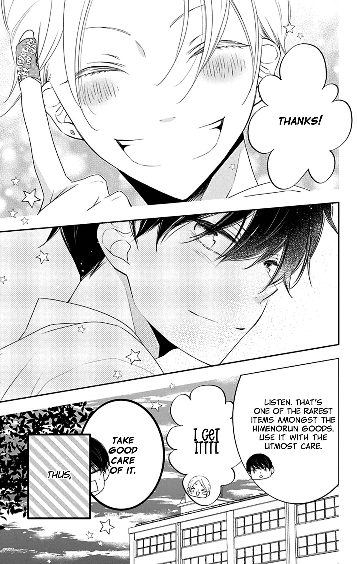 Koi ni Mudaguchi Chapter 18 page 28 - Chapter 18: Sorry and band-aid.