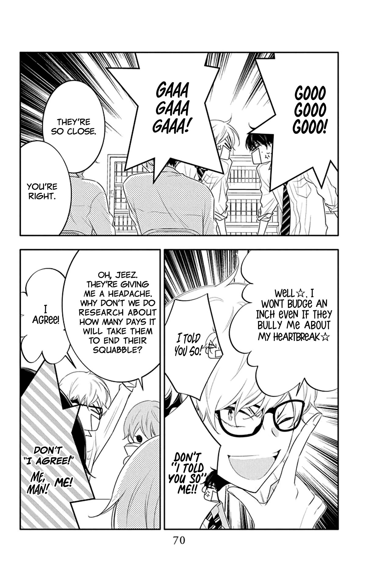 Koi ni Mudaguchi Chapter 18 page 8 - Chapter 18: Sorry and band-aid.