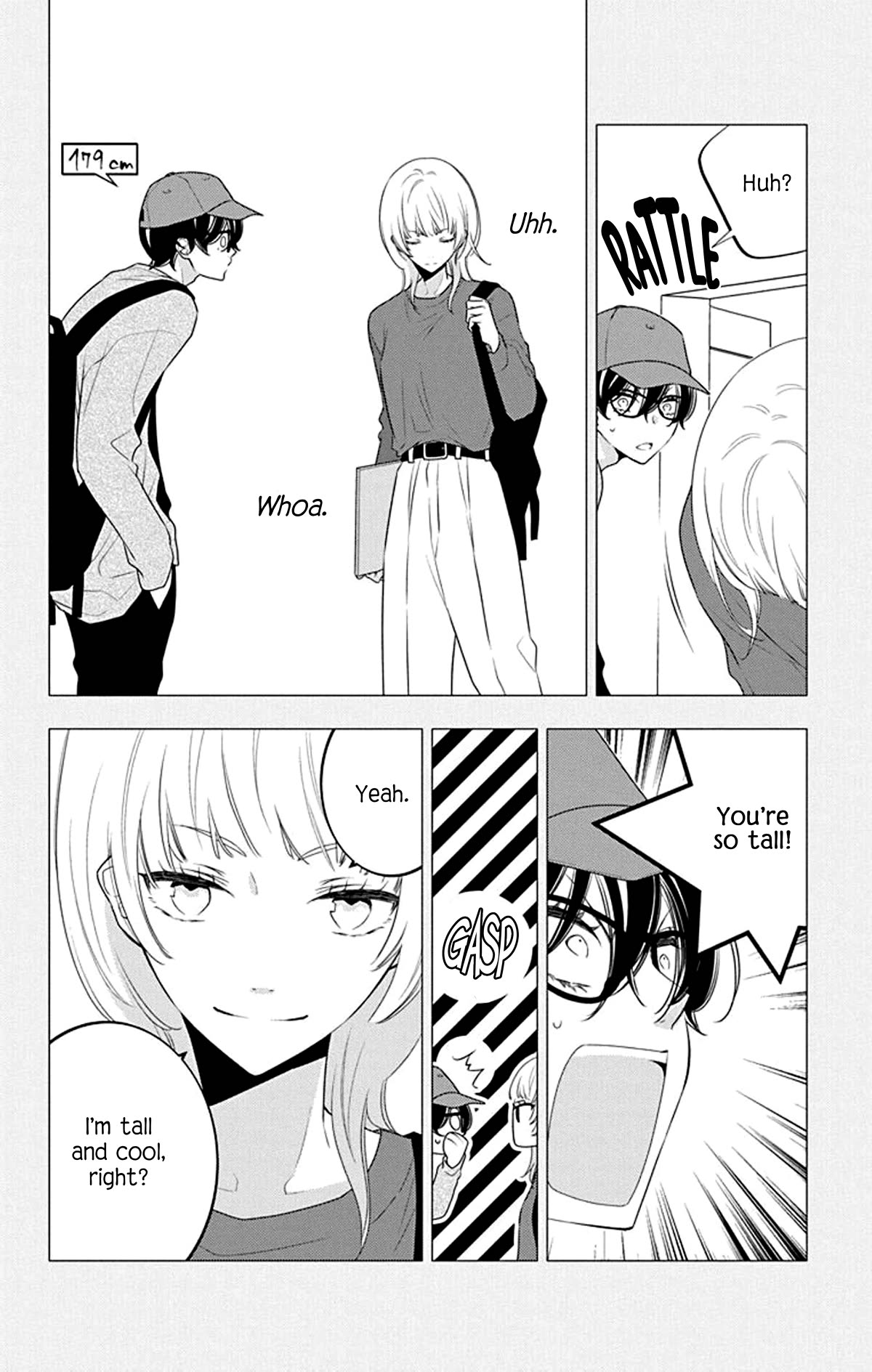 Koi ni Mudaguchi Chapter 19 page 13 - Chapter 19: Back and gyoza.