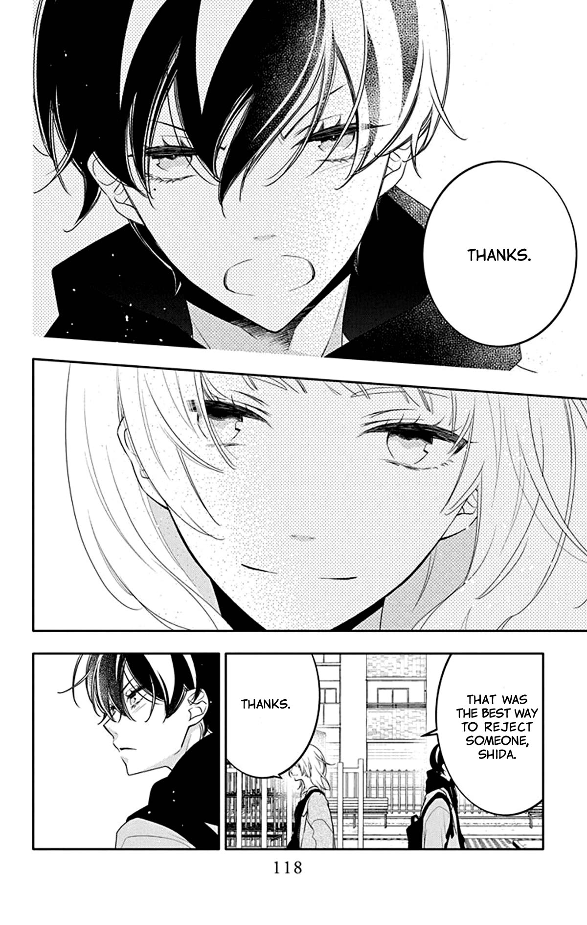 Koi ni Mudaguchi Chapter 19 page 27 - Chapter 19: Back and gyoza.