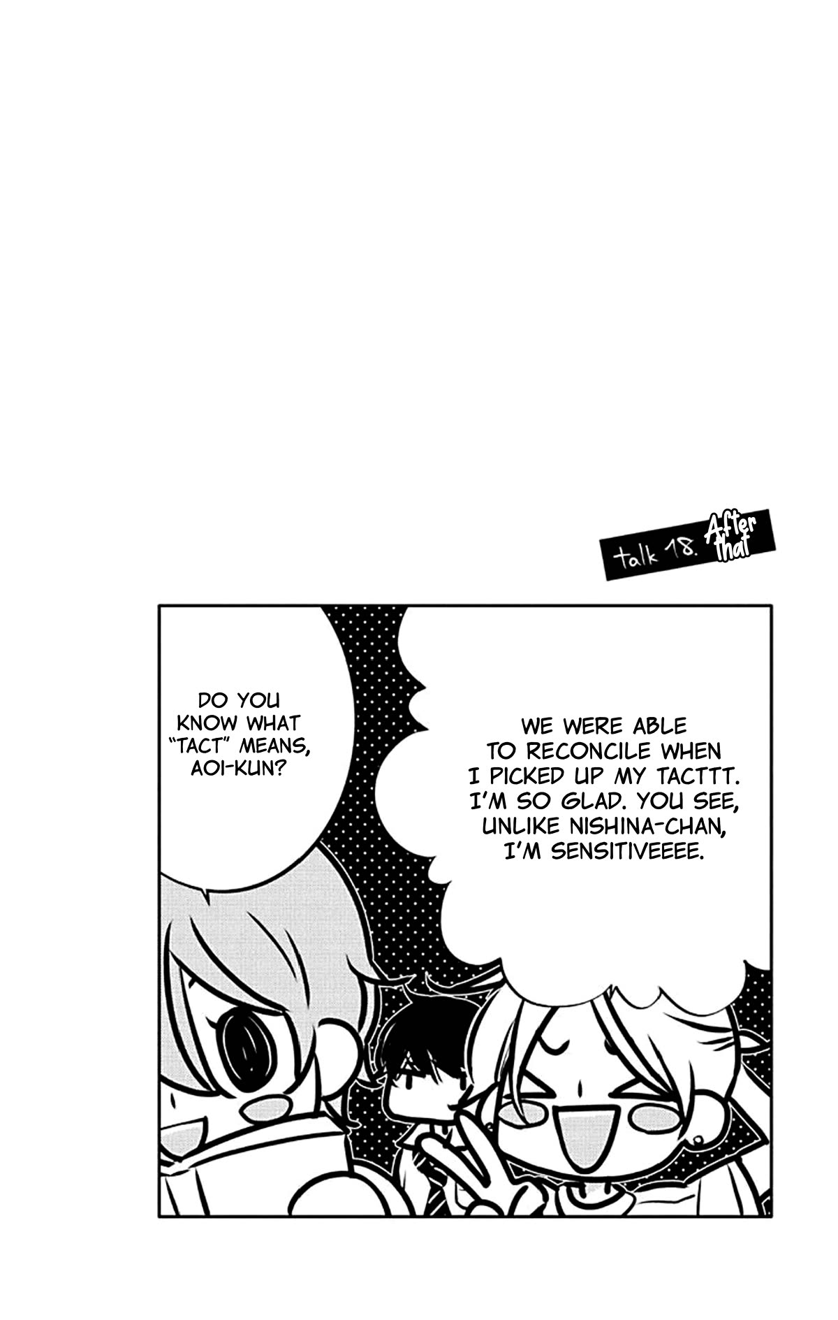 Koi ni Mudaguchi Chapter 19 page 3 - Chapter 19: Back and gyoza.