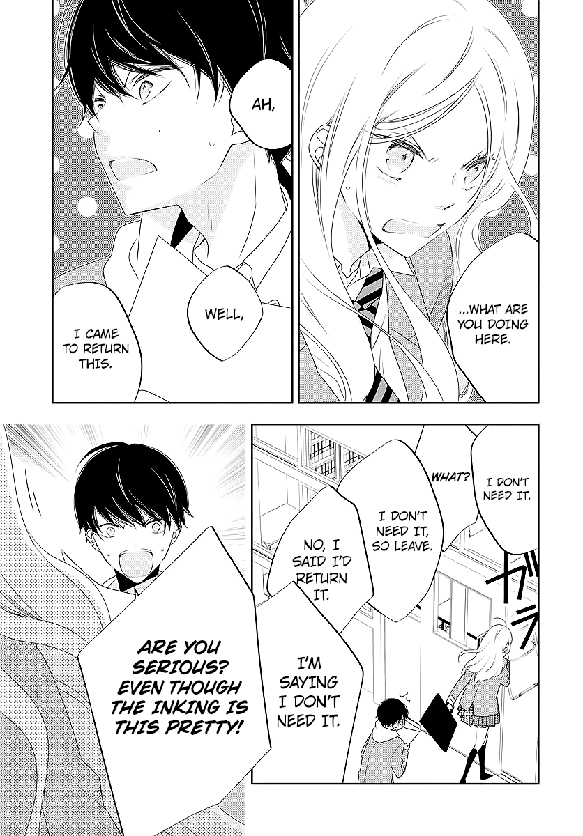 Koi ni Mudaguchi Chapter 2 page 17 - Chapter 2: Polka Dots and Popularity