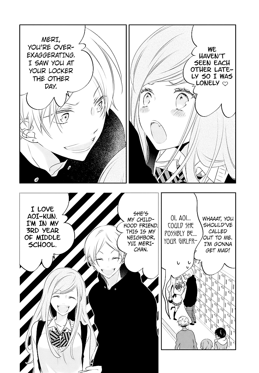 Koi ni Mudaguchi Chapter 2 page 8 - Chapter 2: Polka Dots and Popularity