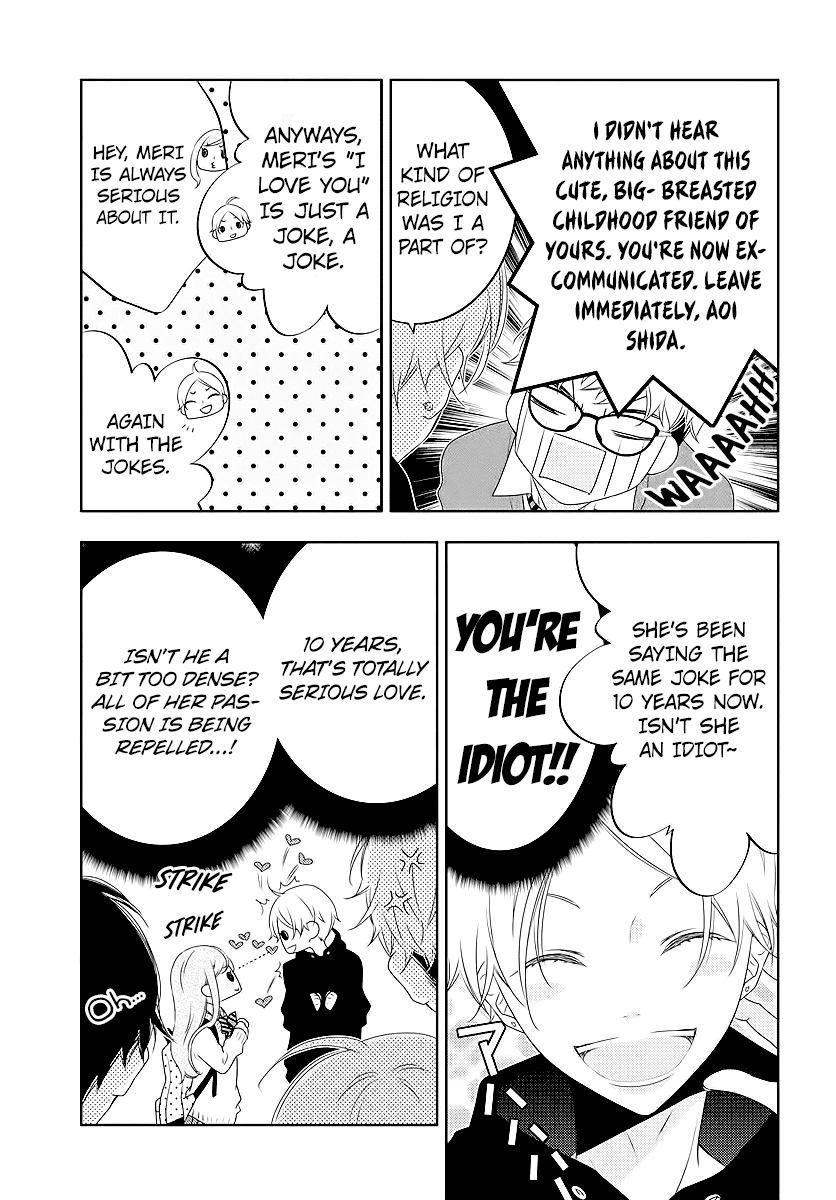 Koi ni Mudaguchi Chapter 2 page 9 - Chapter 2: Polka Dots and Popularity