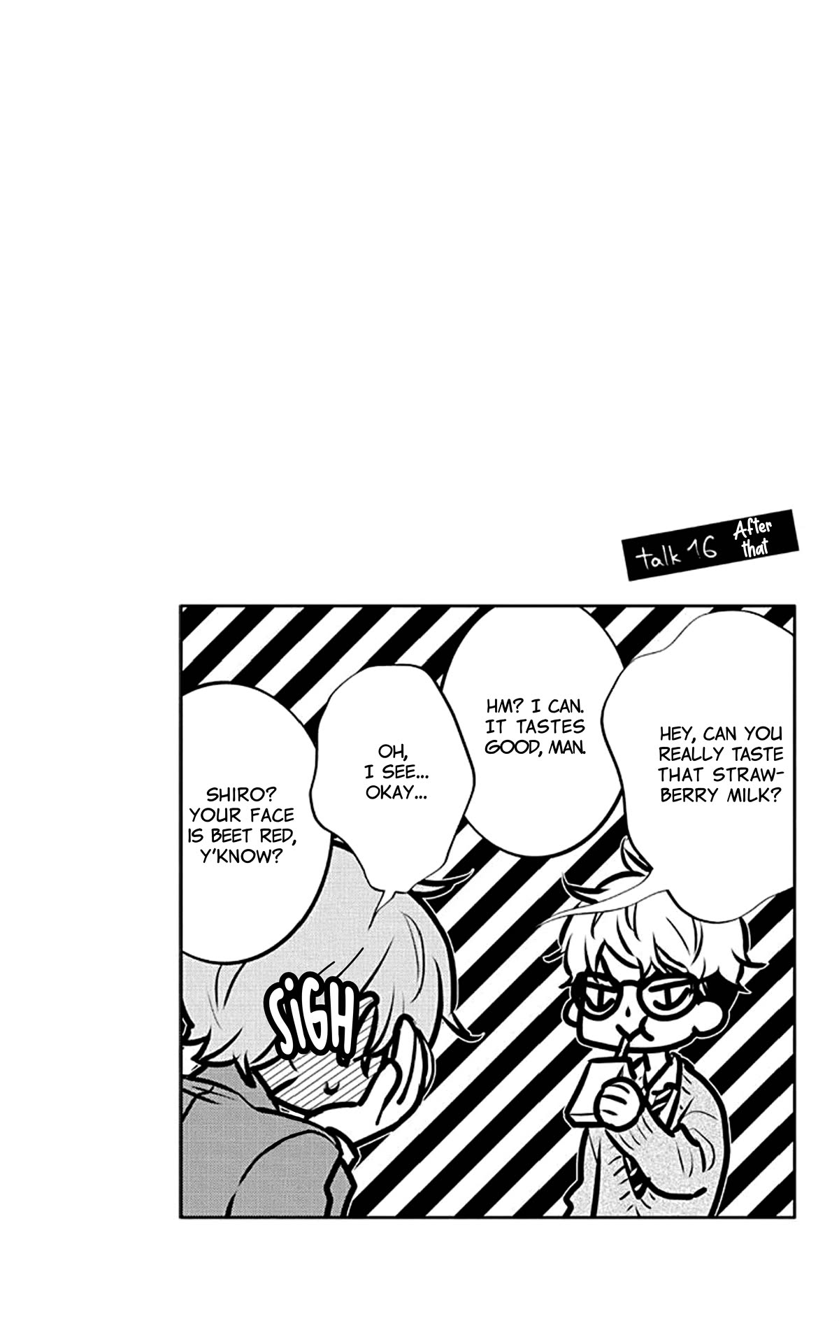 Koi ni Mudaguchi Chapter 20.5 page 8 - Chapter 20.5: Soft-boiled egg and Daruma-san.