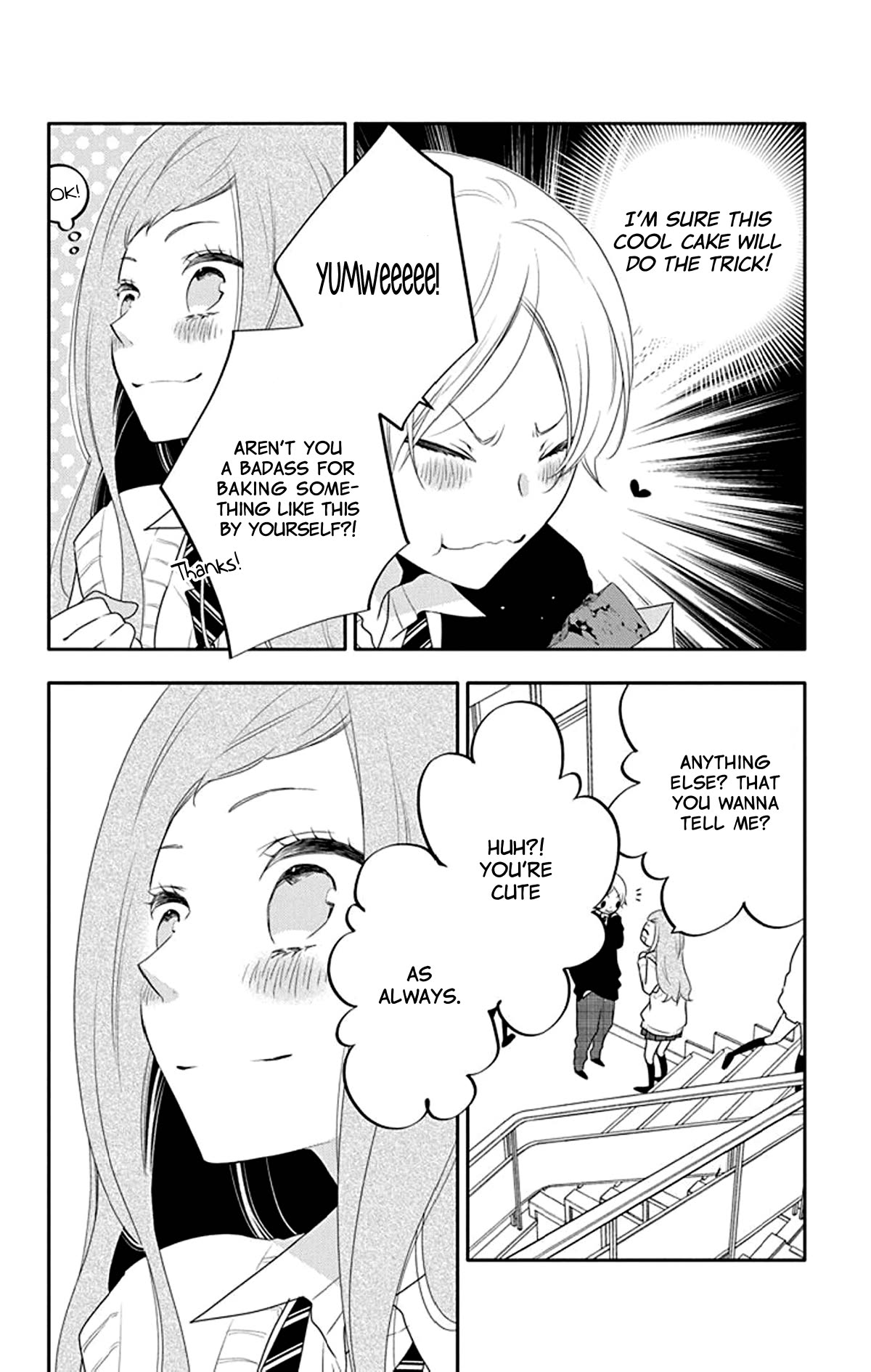 Koi ni Mudaguchi Chapter 20 page 14 - Chapter 20: Mole and the brave.