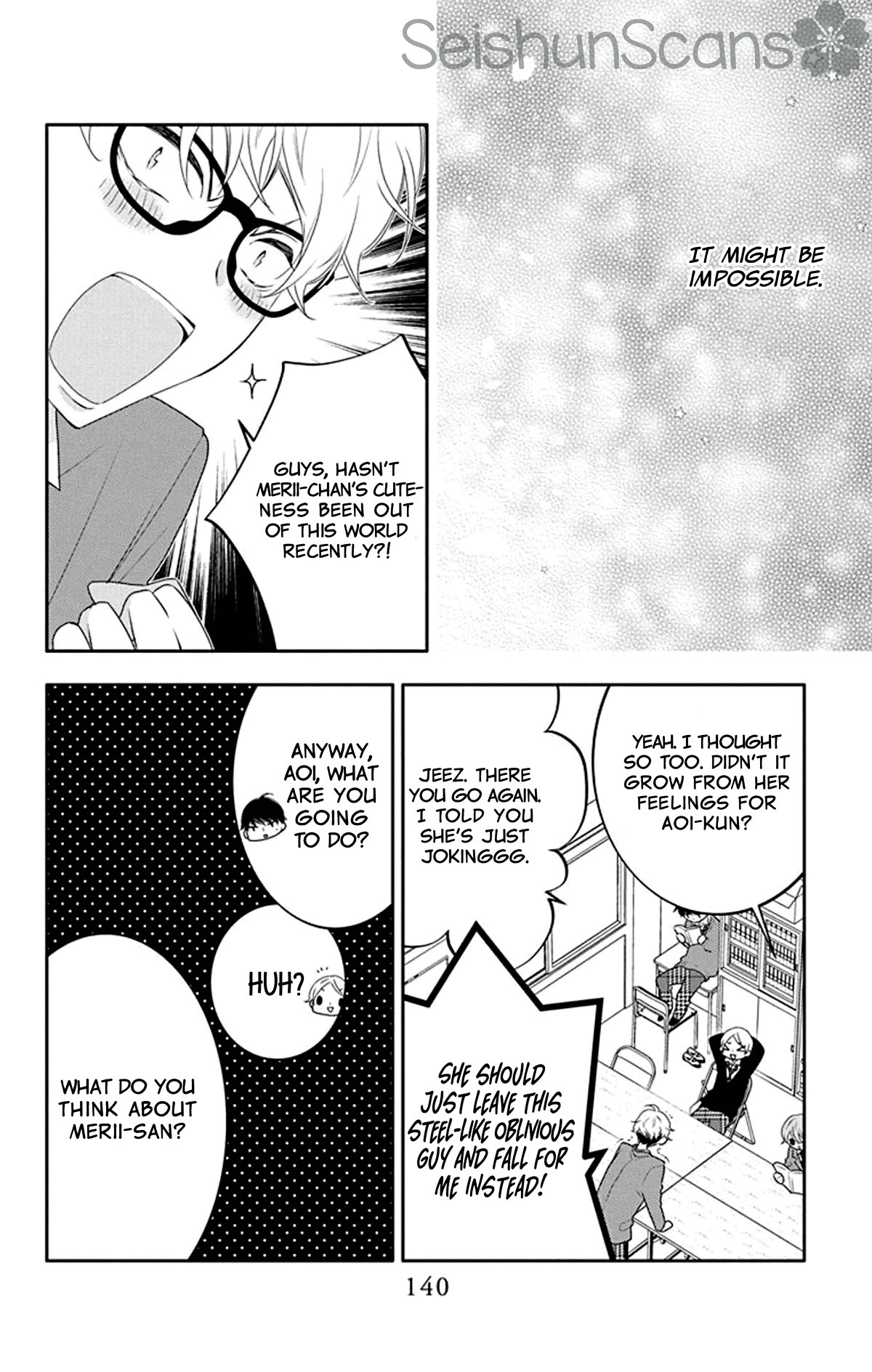 Koi ni Mudaguchi Chapter 20 page 16 - Chapter 20: Mole and the brave.
