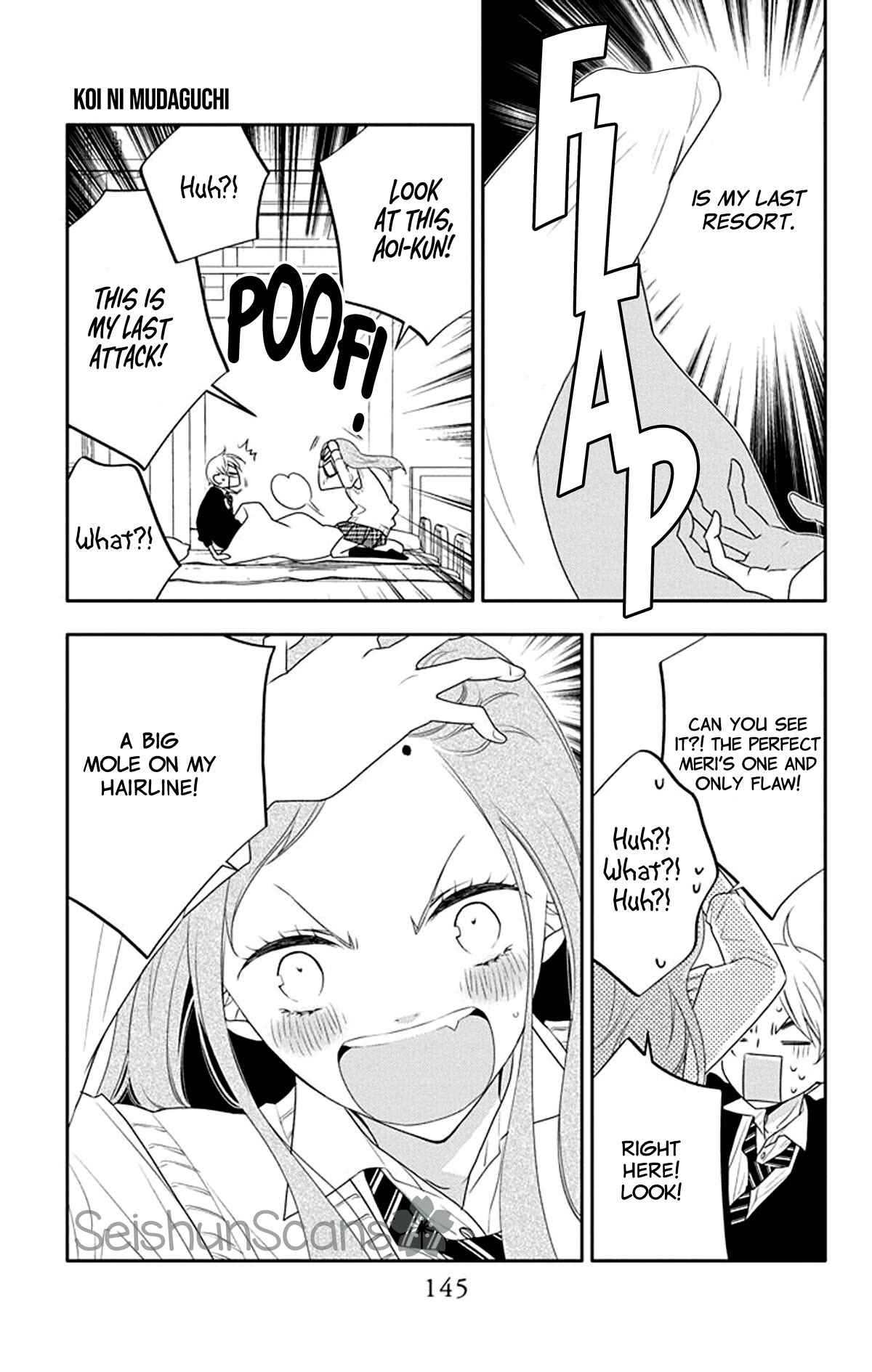 Koi ni Mudaguchi Chapter 20 page 21 - Chapter 20: Mole and the brave.