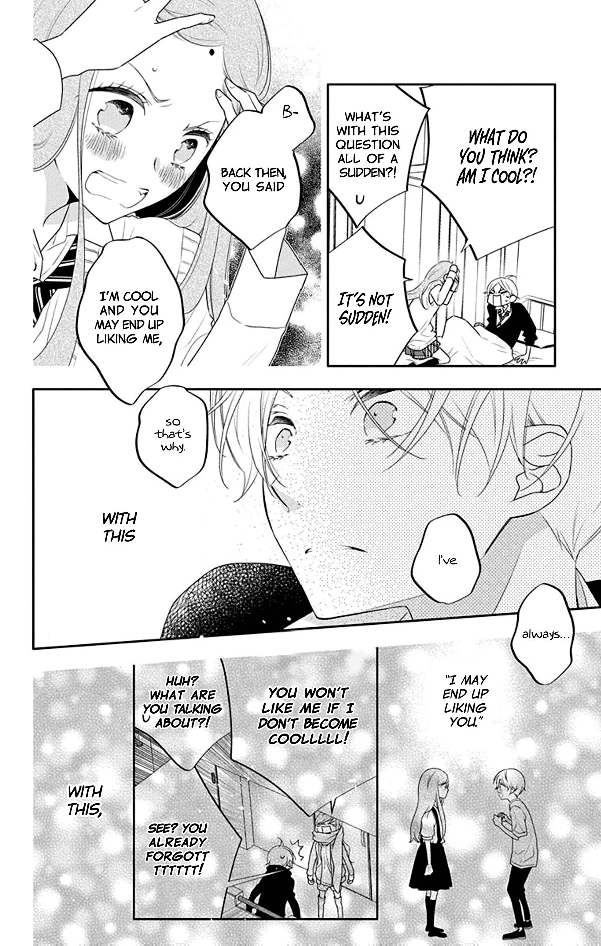 Koi ni Mudaguchi Chapter 20 page 22 - Chapter 20: Mole and the brave.