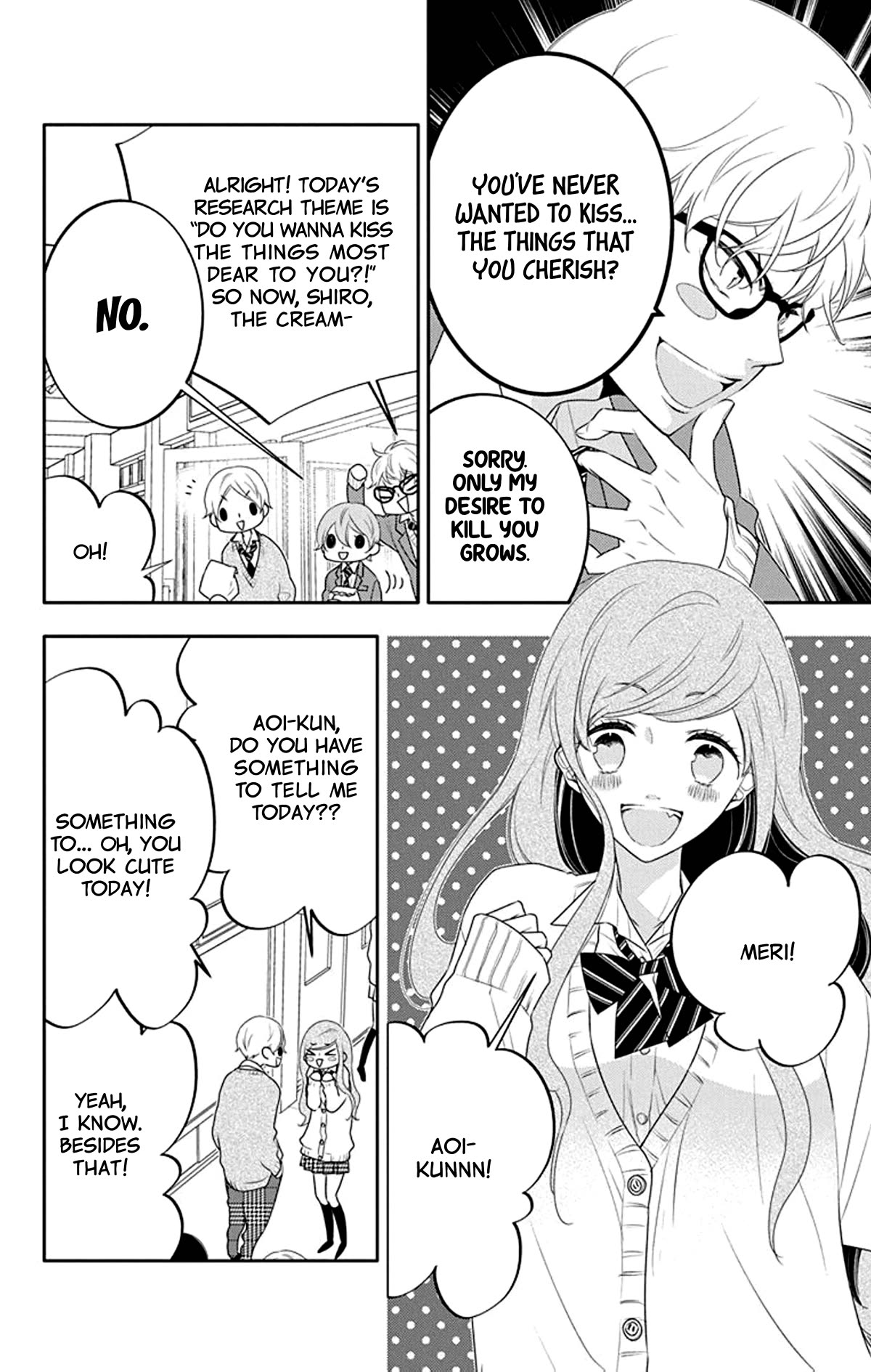 Koi ni Mudaguchi Chapter 20 page 3 - Chapter 20: Mole and the brave.